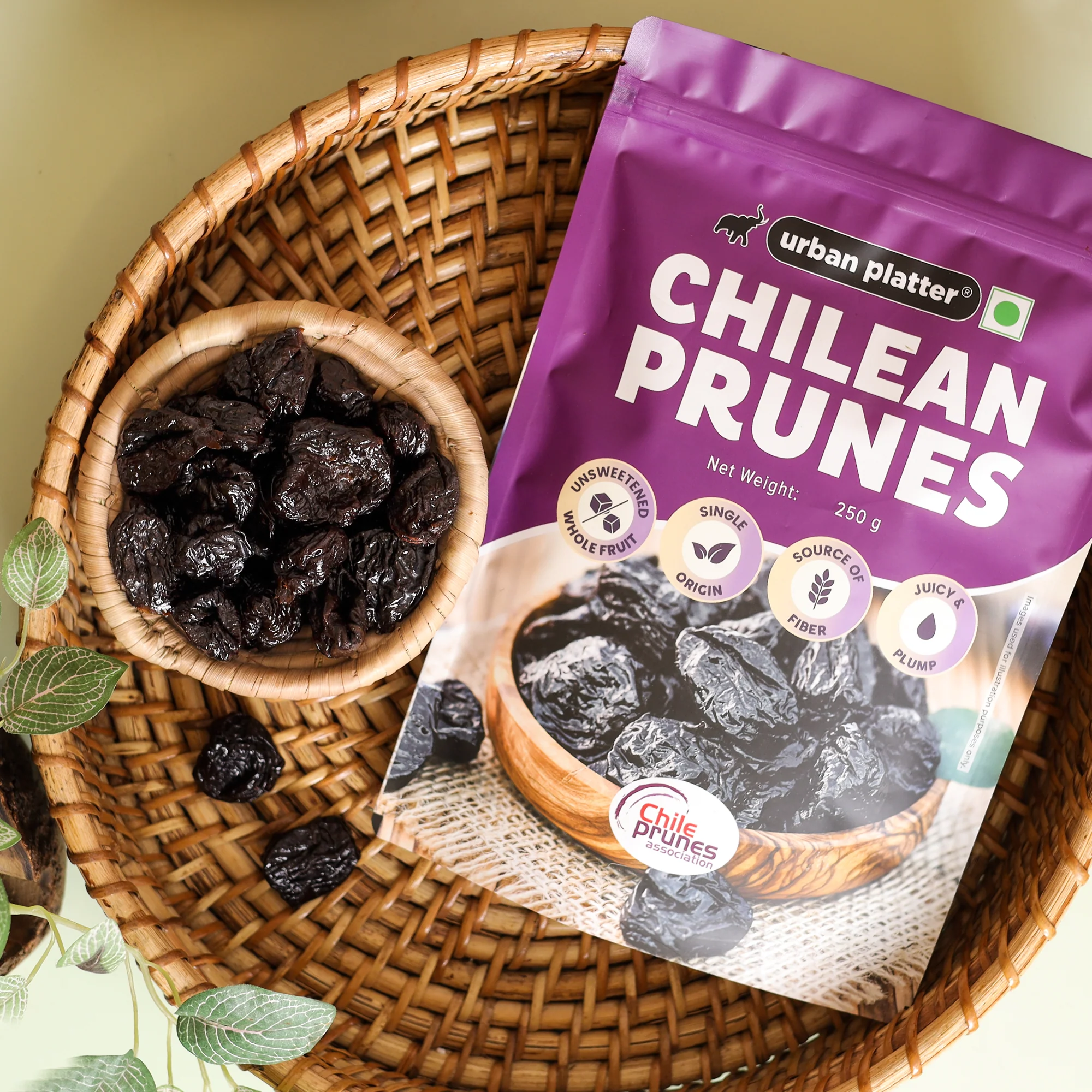 Chilean Prunes, 250g (Whole Dried Pitted Prunes | Dried Plums | Unsweetened) - Image 5