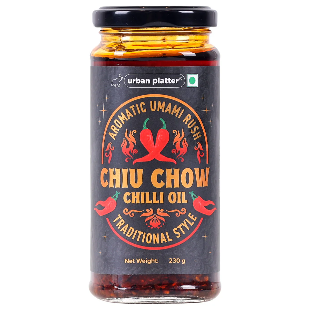Chiu Chow Chilli Oil, 230 g (Spicy | Umami | Dip | Spread | Drizzle)
