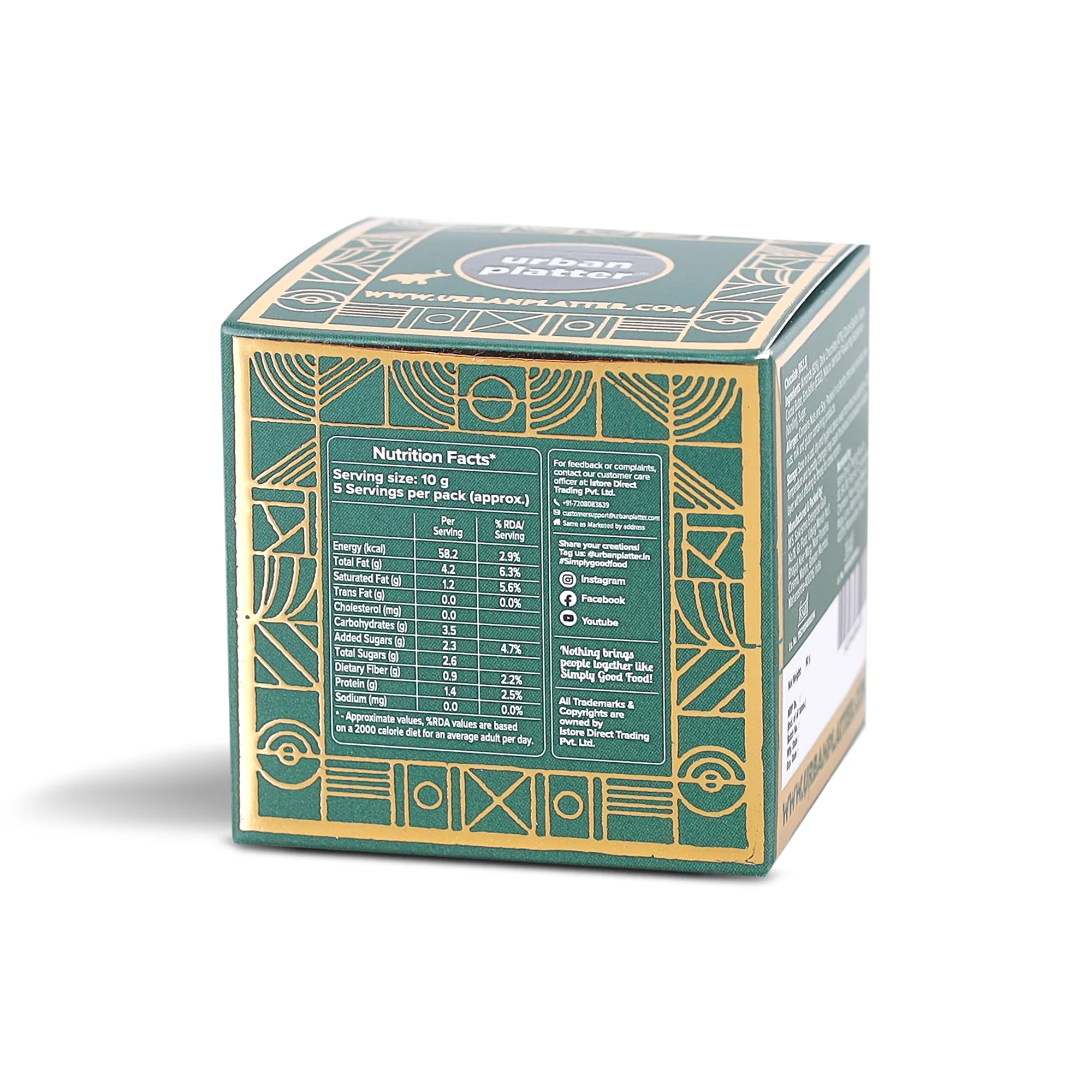 Chocolate Coated Almonds, 50g (58% Belgian Dark Chocolate | Handcrafted & Artisanal | Perfectly Plant-Based) - Image 4