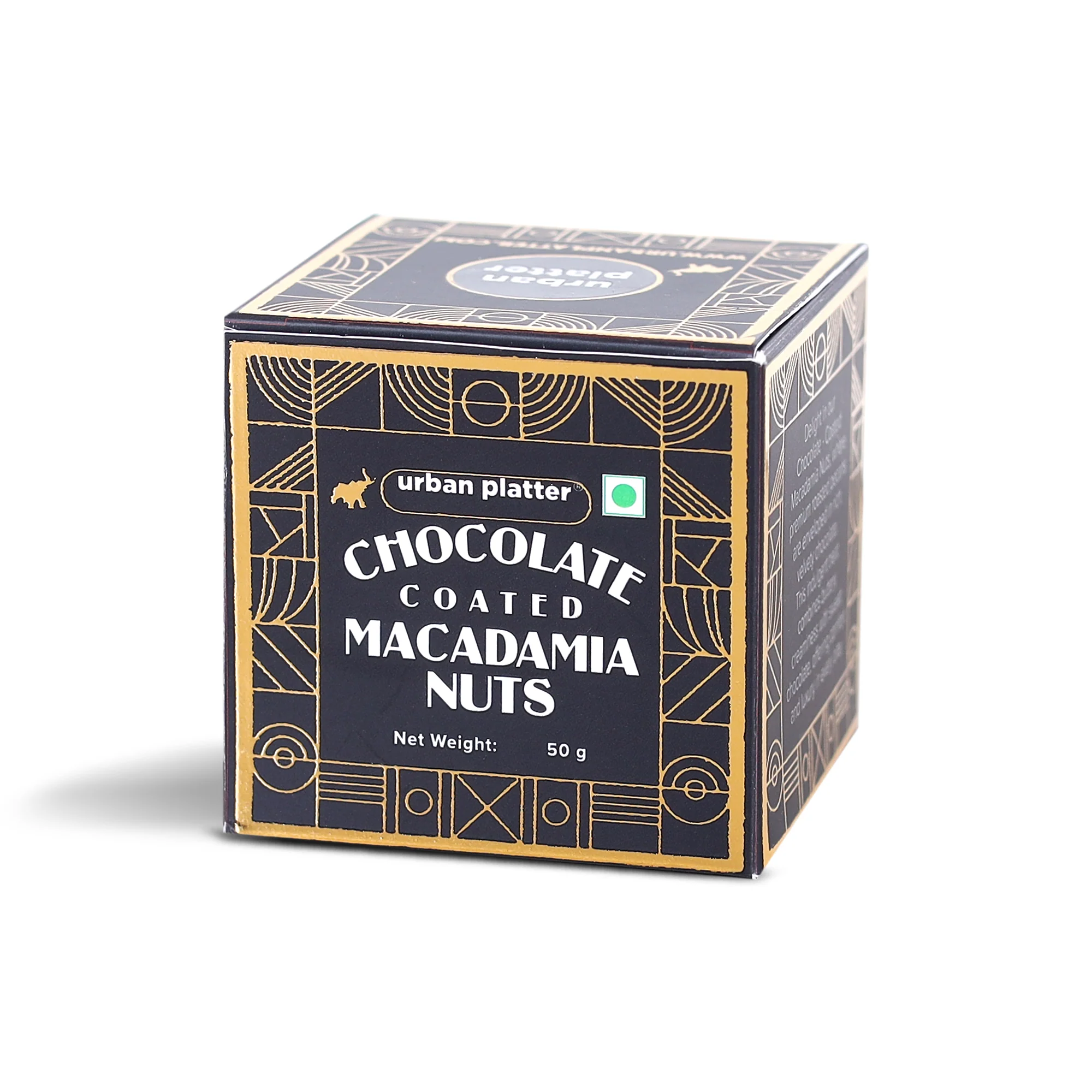 Chocolate Coated Macadamia, 65g (Coated with Dark Chocolate | Premium Nuts | Gifting)