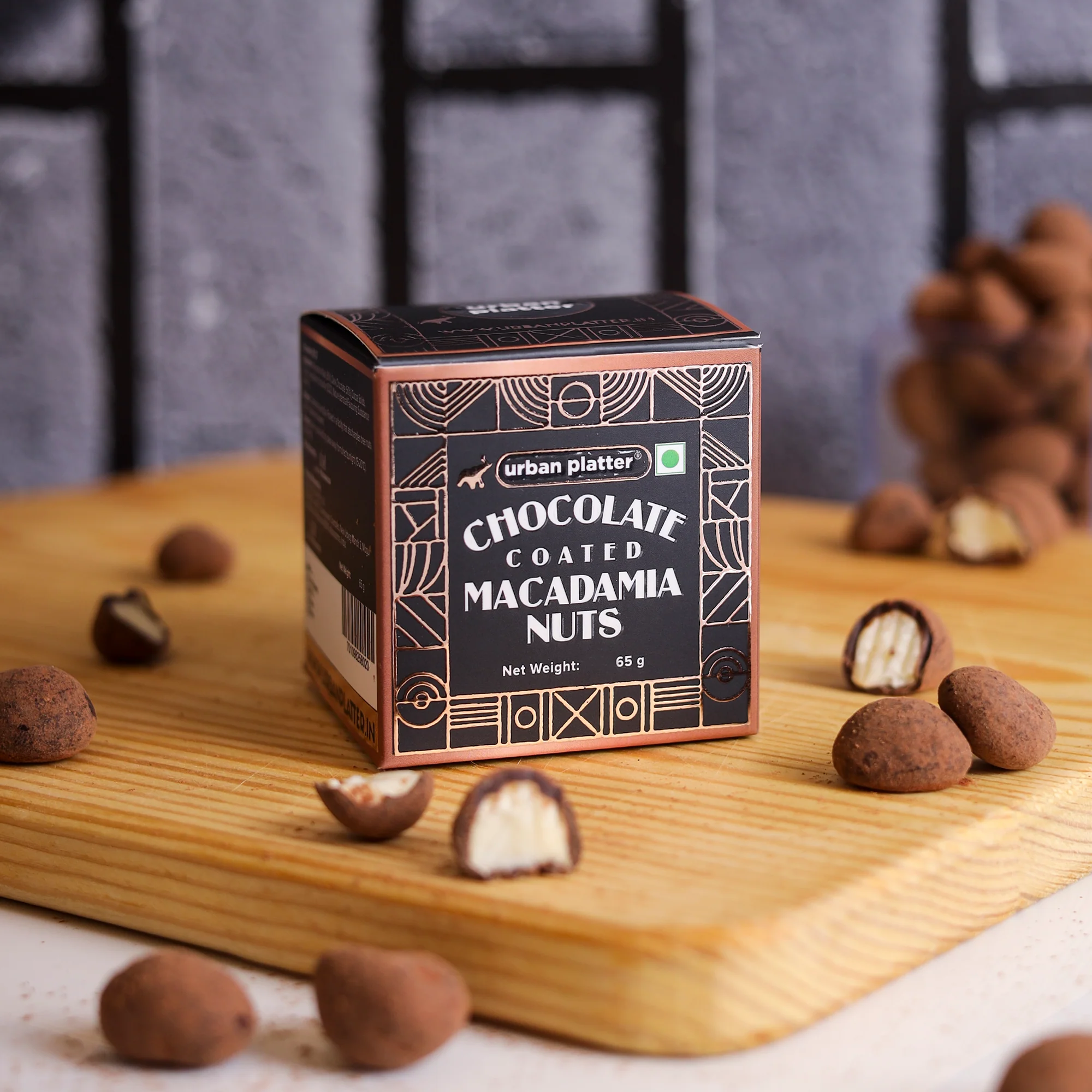Chocolate Coated Macadamia, 65g (Coated with Dark Chocolate | Premium Nuts | Gifting) - Image 4