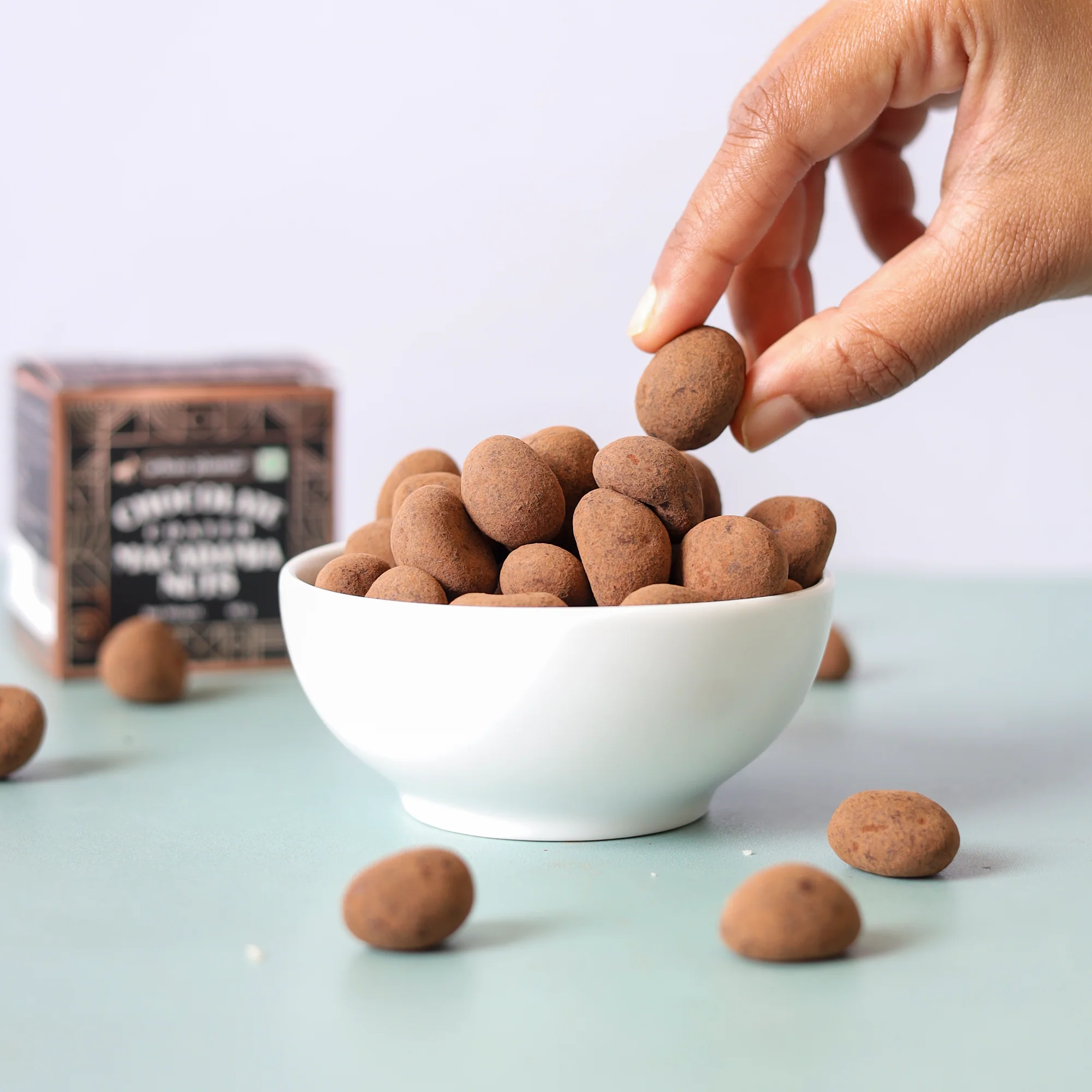 Chocolate Coated Macadamia, 65g (Coated with Dark Chocolate | Premium Nuts | Gifting) - Image 6