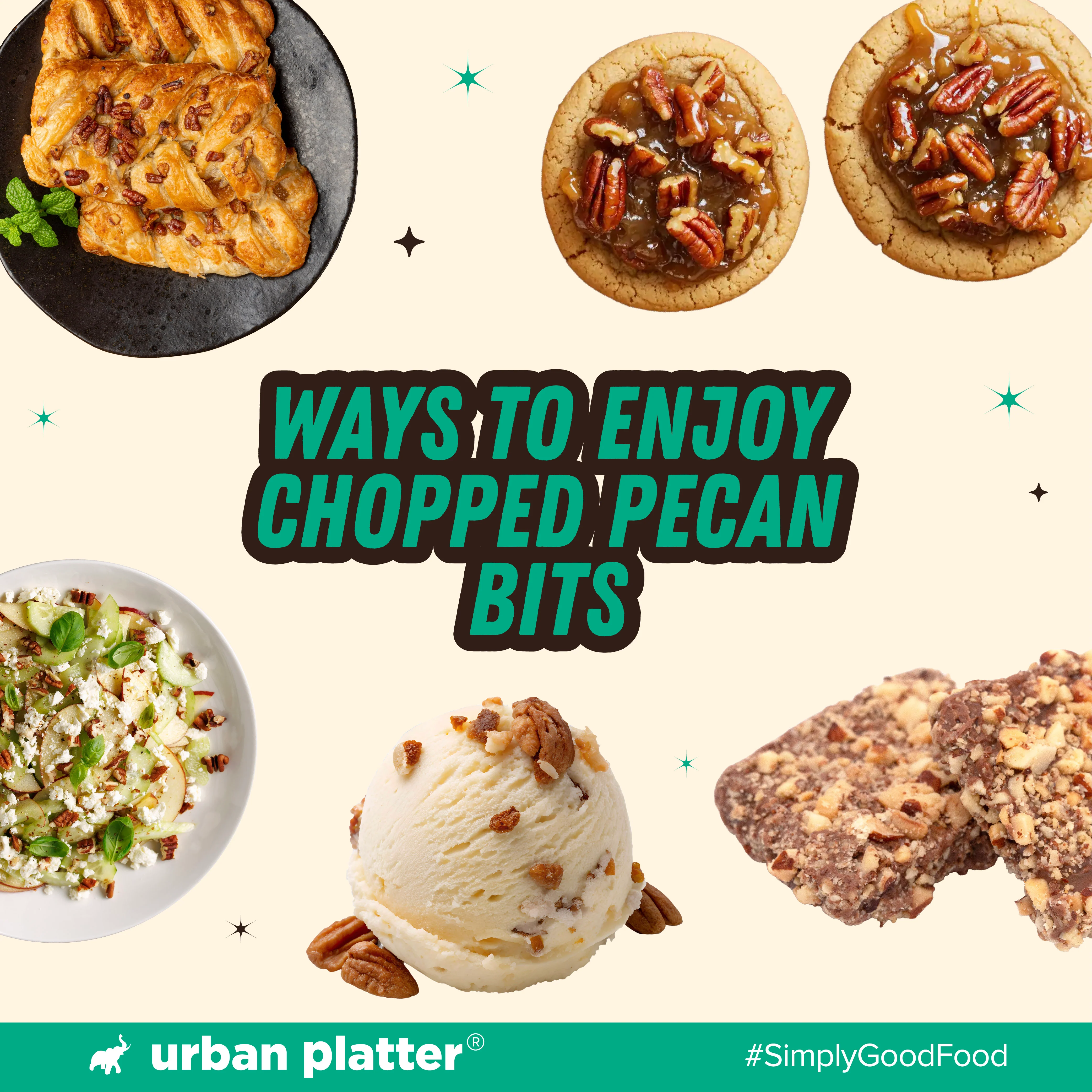 Chopped Pecans, 150g (Imported from the USA | Ideal for Baking, Desserts & Everyday Snacking) - Image 7