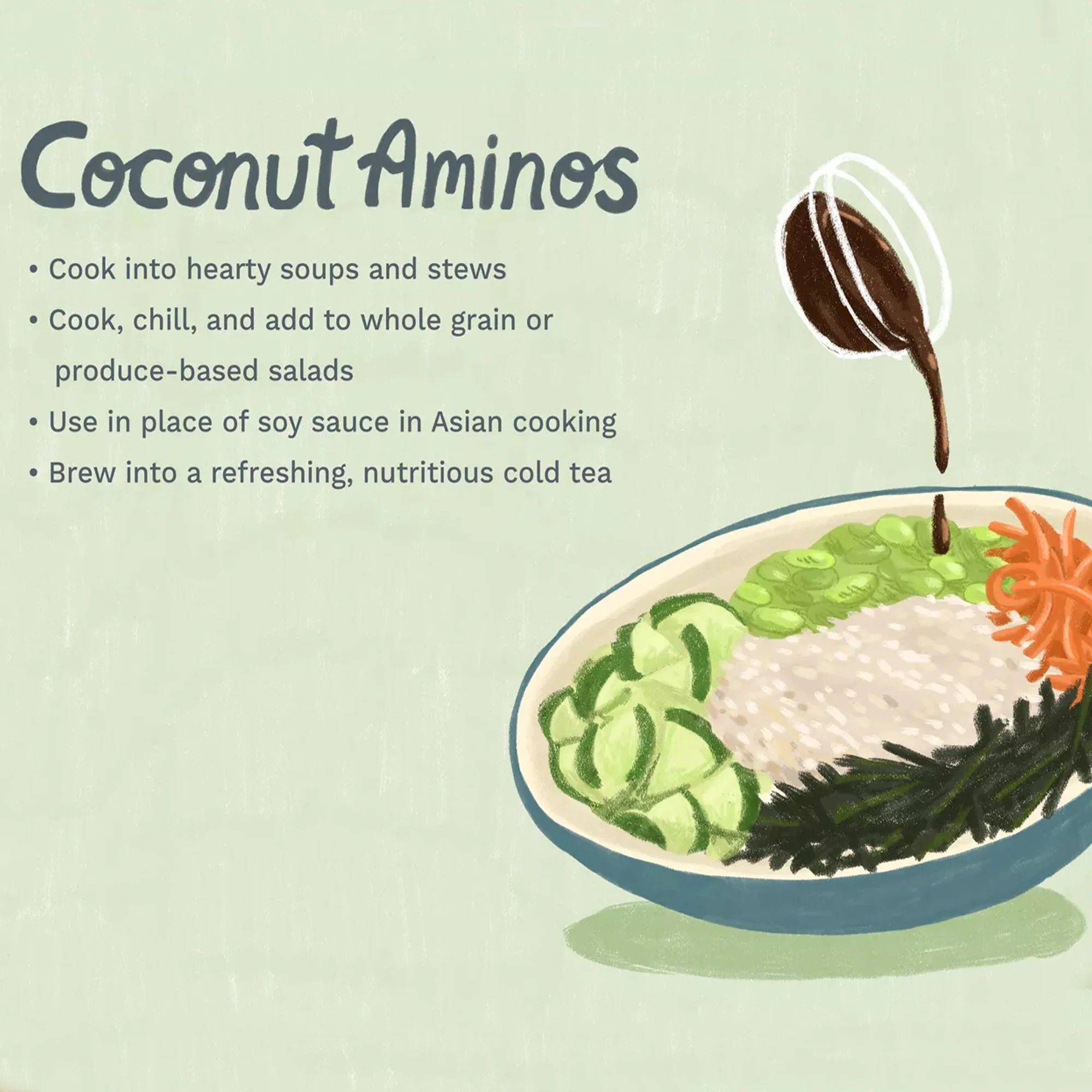 Coconut Aminos, 250ml (Umami Seasoning Sauce, Soy-free, Gluten-free, Perfect for Dipping Asian Appetizers, Dressings) - Image 3