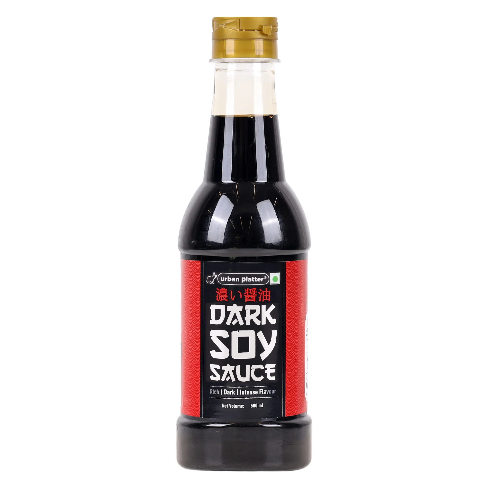 Dark Soy Sauce, 500ml (Traditionally Brewed from Soya Beans | Asian Umami Seasoning for Stir-frying | Clean-label)