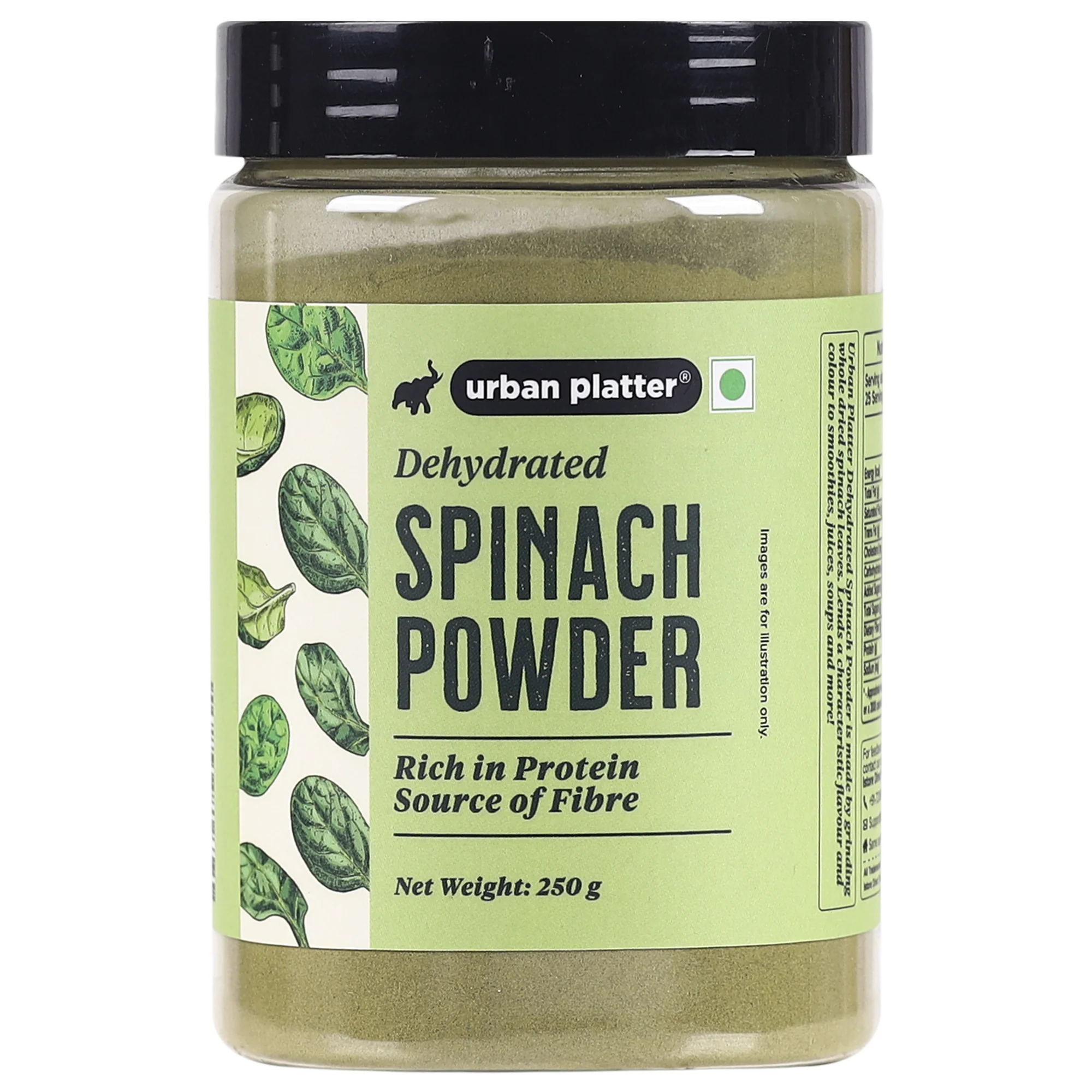 Dehydrated Spinach Powder, 250g