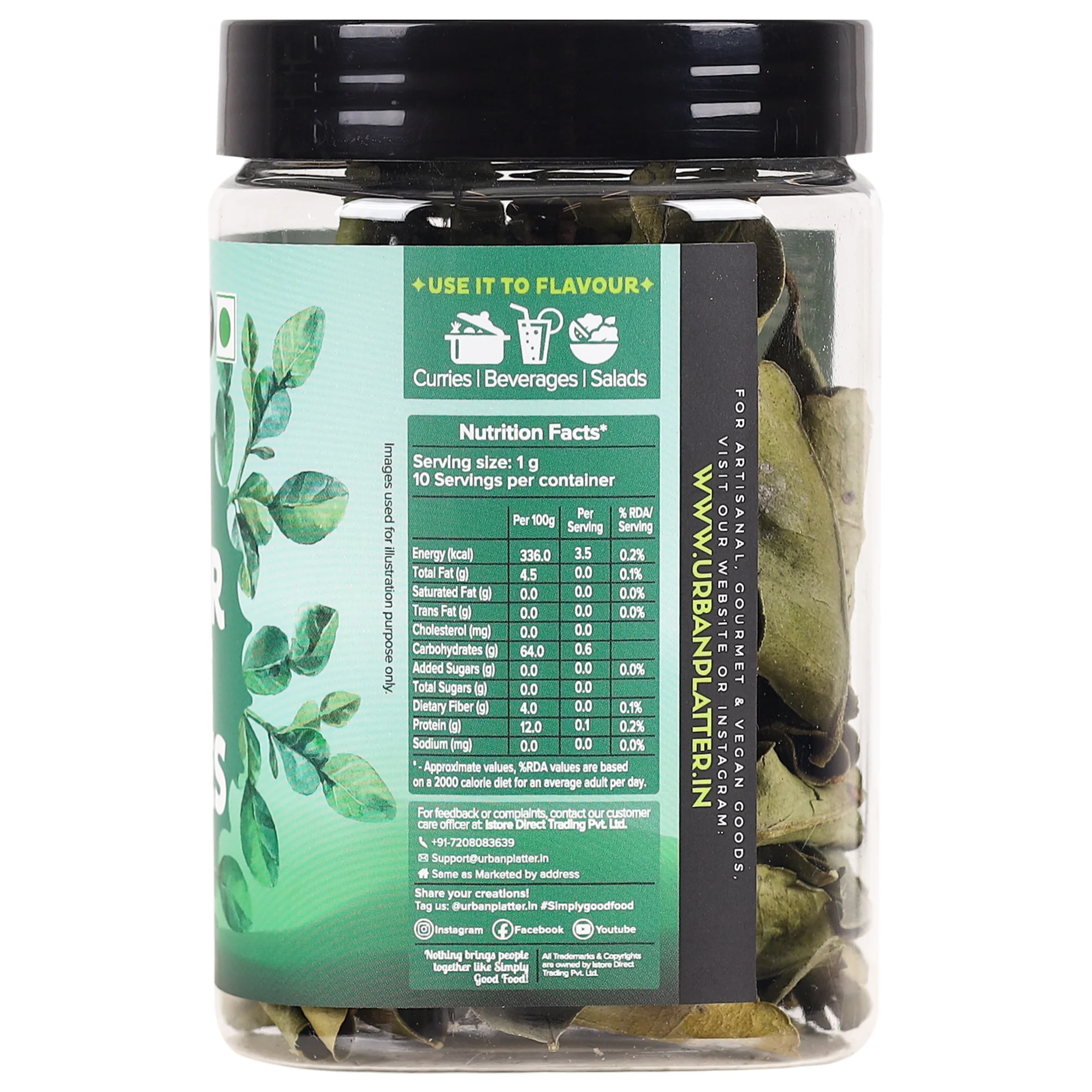 Dried Kaffir Lime Leaves, [All Natural, Premium Quality, Aromatic] - Image 3