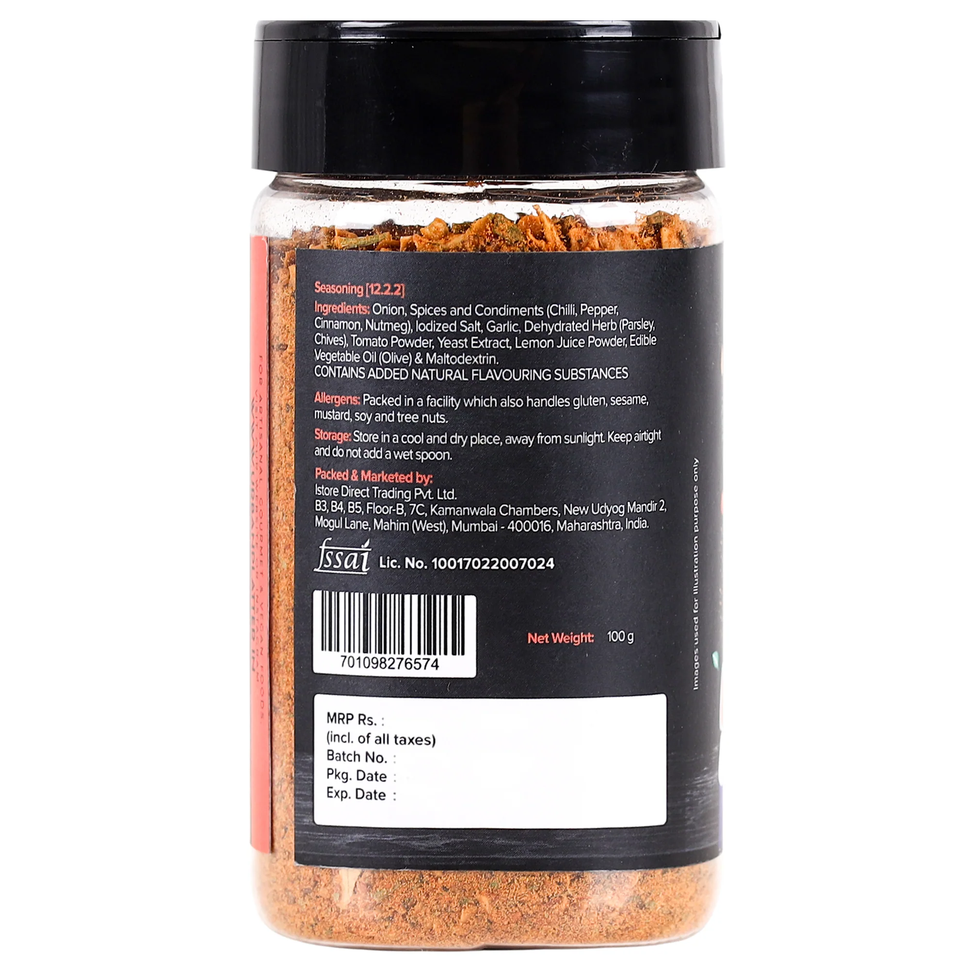 Everything & Anything Seasoning, 100g (Tantalize your tastebuds, Perfect on fries, veggies, pasta, soups, salads, dips and more) - Image 2