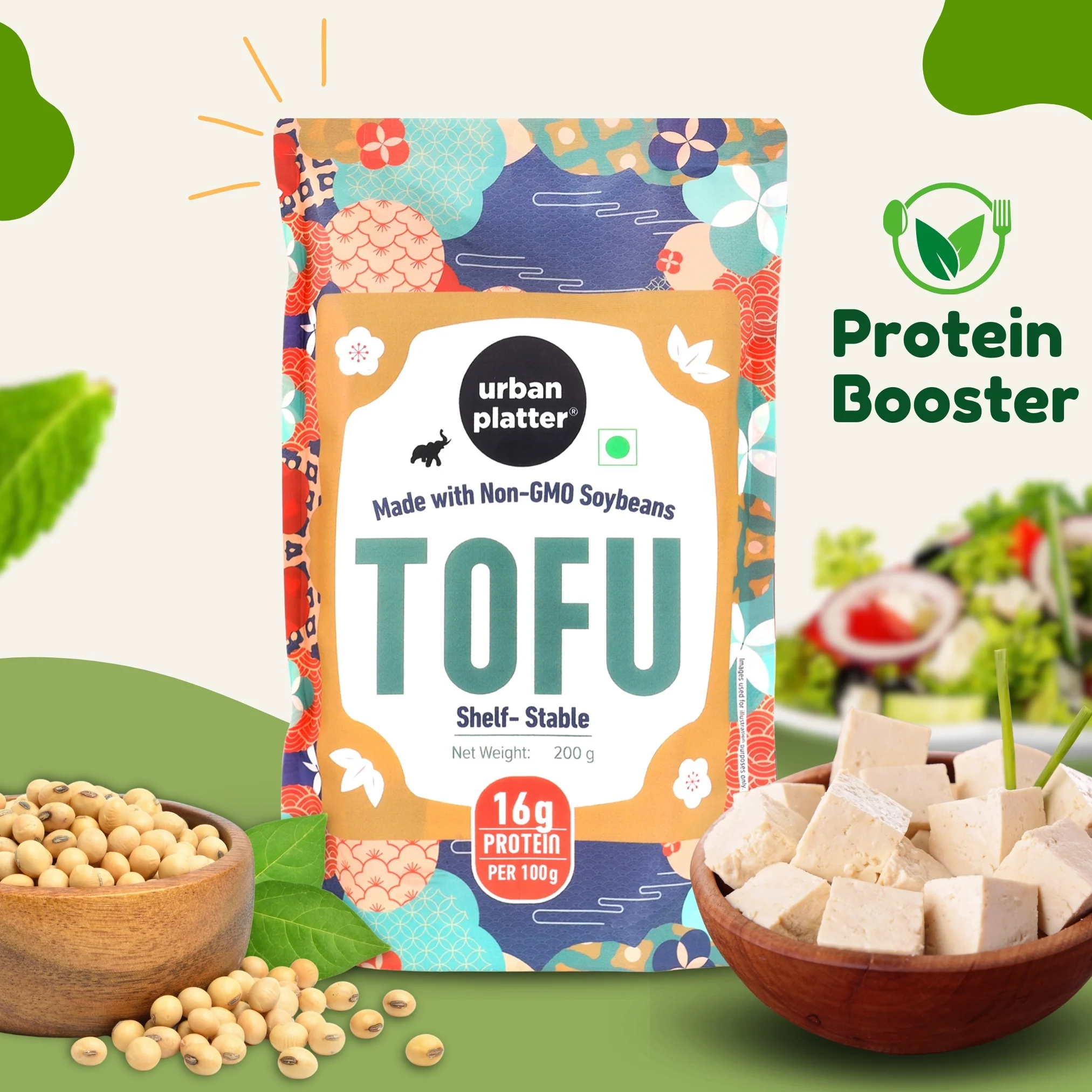 Firm Tofu, 200g (Ambient storage | High in Protein | Preservative-Free | Soya Paneer | Perfectly Plant-based) - Image 5