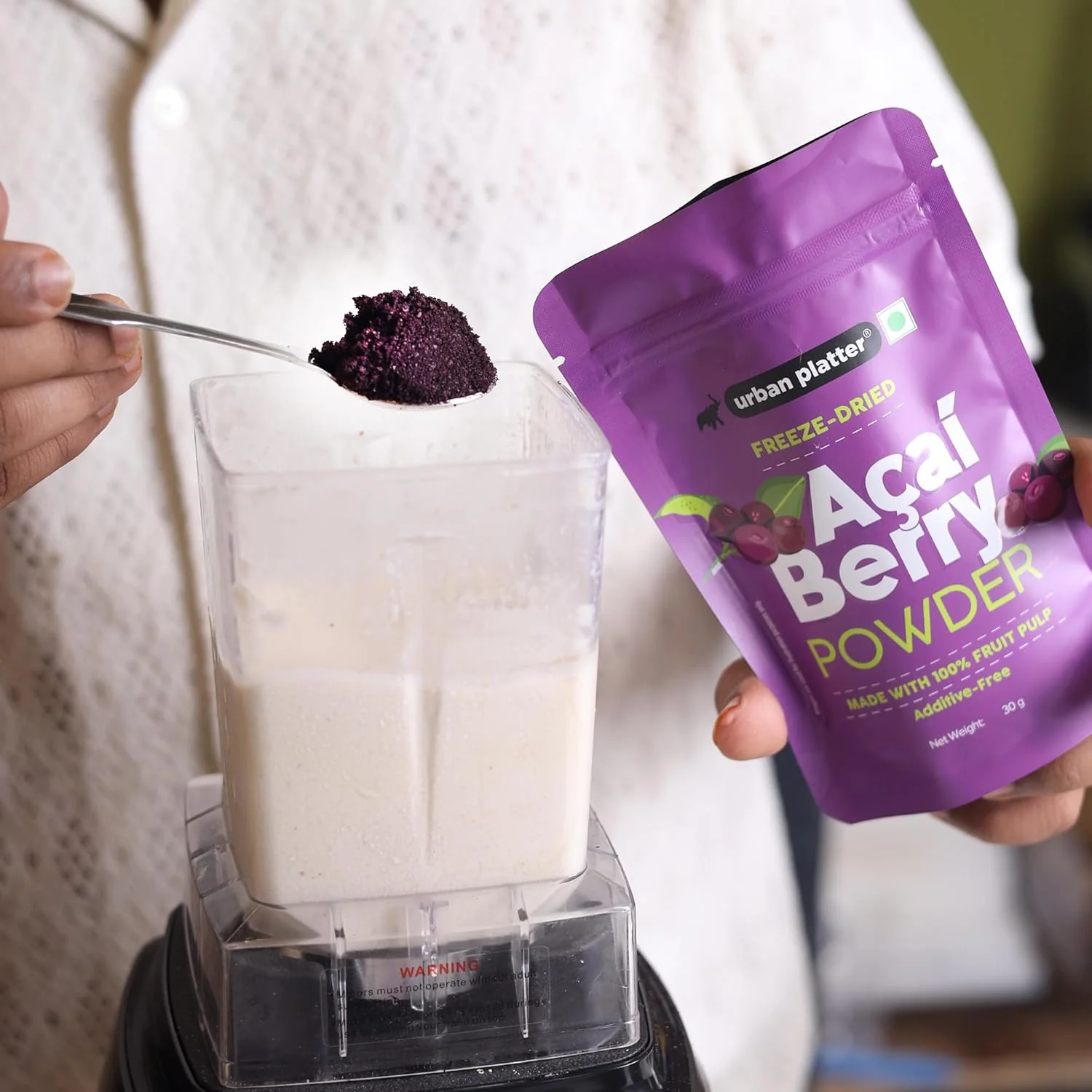 Freeze-dried Acai Berry Powder, 30g (Brazilian Superfood | Rich in Antioxidants | Perfect for Smoothies & Bowls) - Image 3