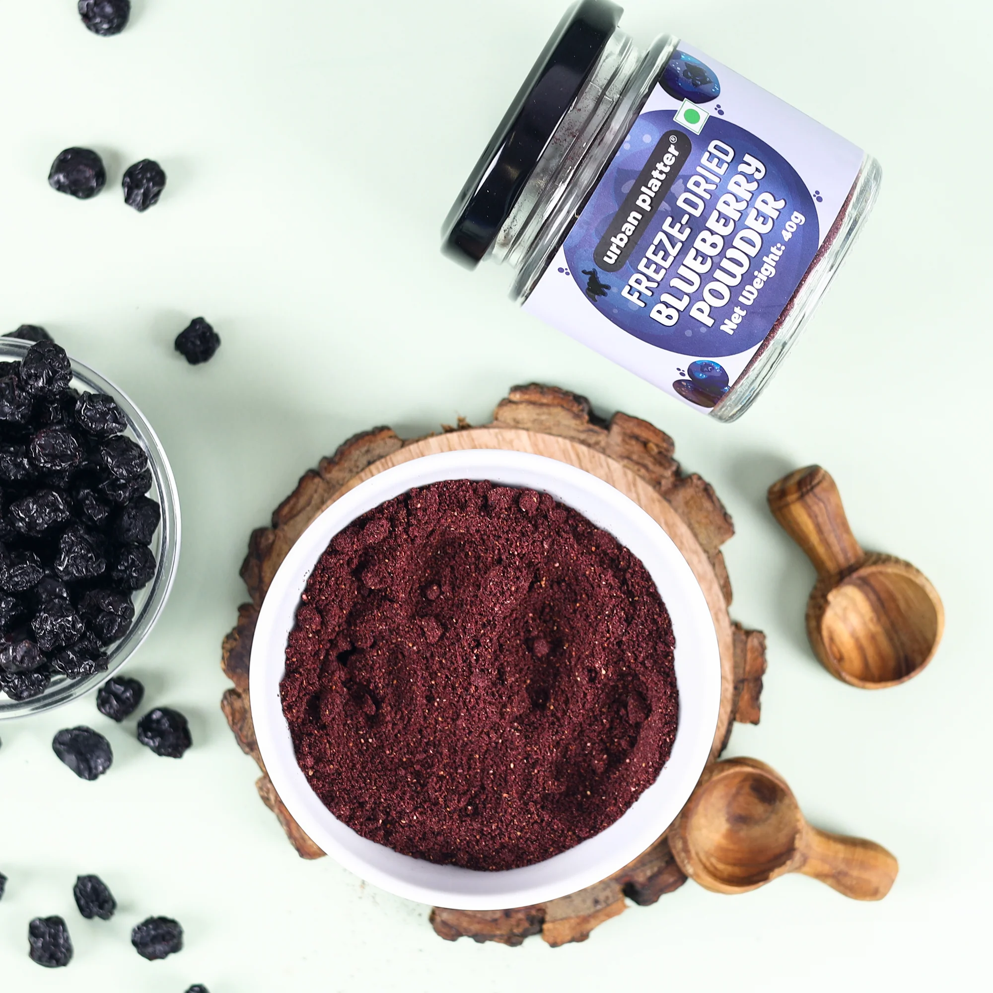 Freeze Dried Blueberry Powder, 40g - Image 6