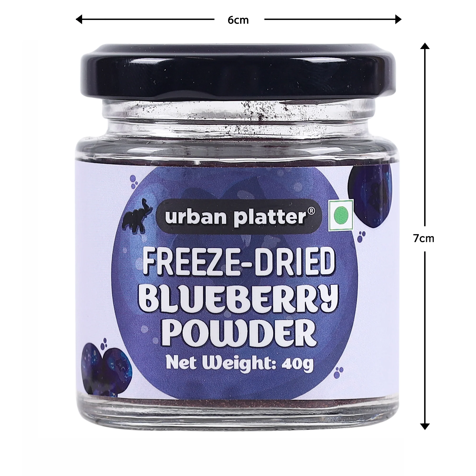 Freeze Dried Blueberry Powder, 40g - Image 7