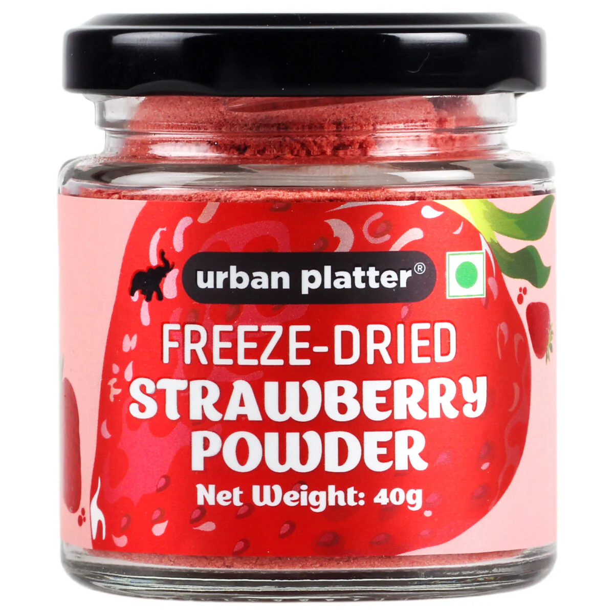 Freeze-Dried Strawberry Powder, 40g