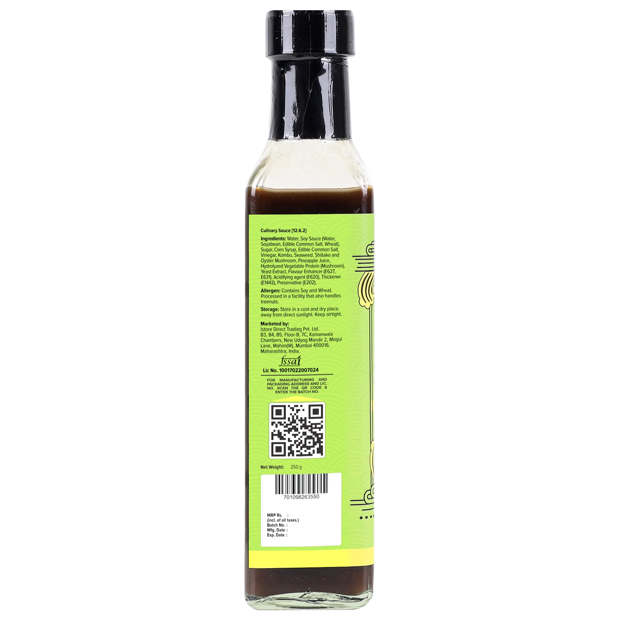 Fysh Sauce, 250g [ Plant Based, Rich Umami Flavour, Asian Condiment] - Image 2
