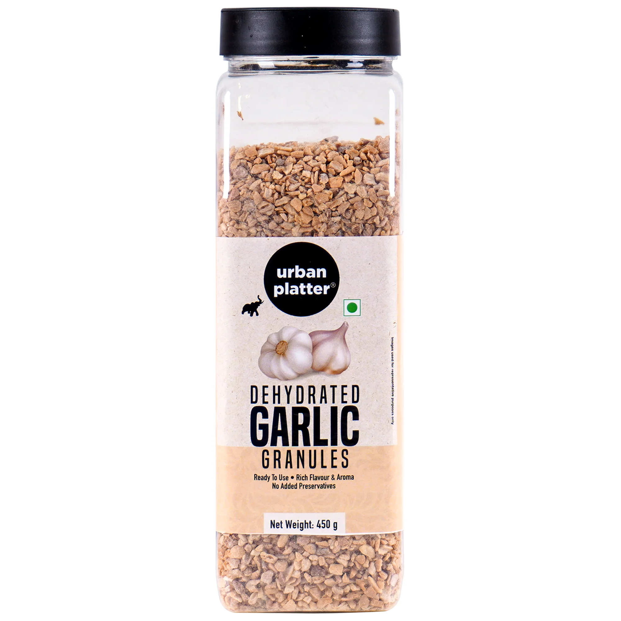 Garlic Granules Shaker Jar, 450g