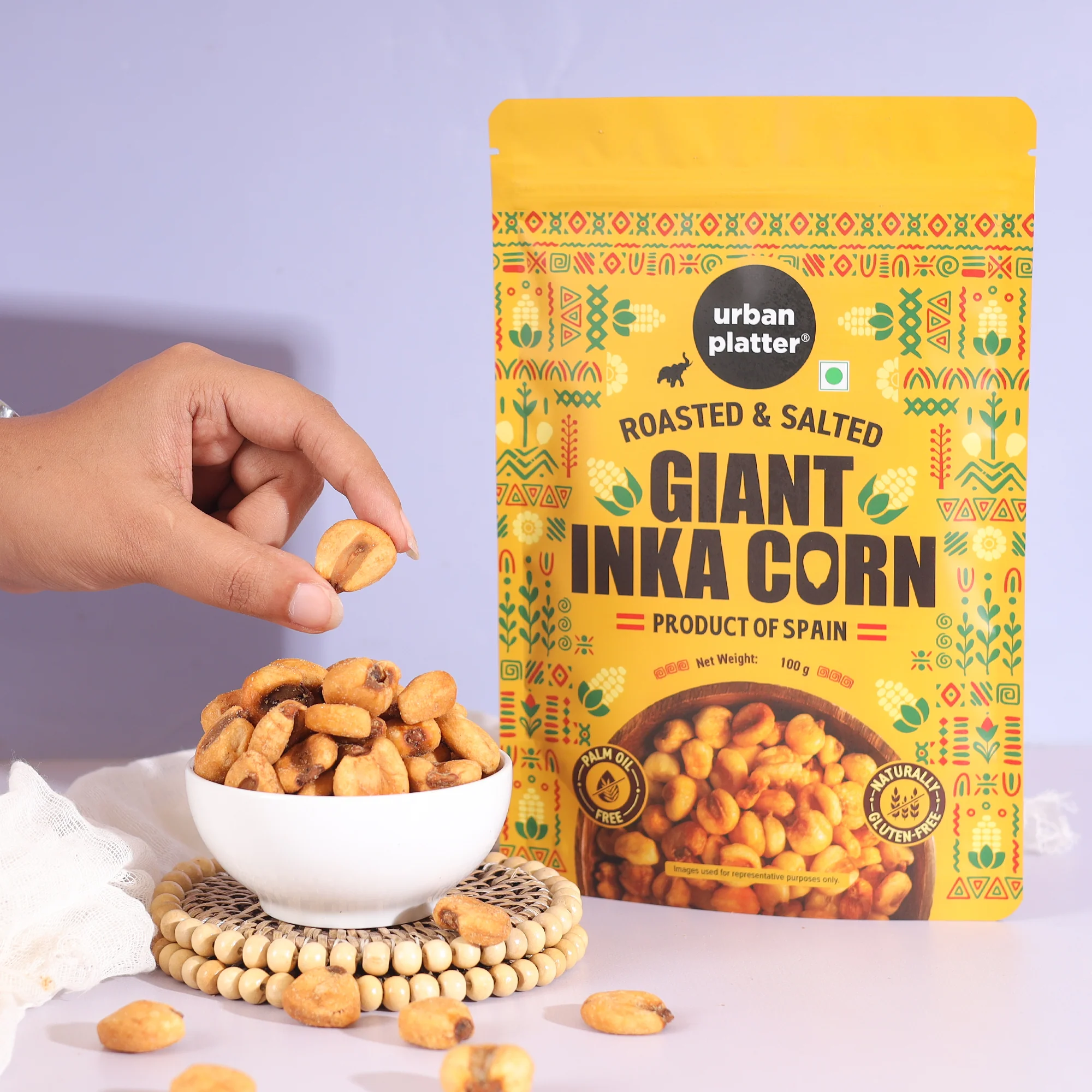 Giant Inka Corn, 100g (Salted & Roasted Corn Kernels, Product of Spain) - Image 9