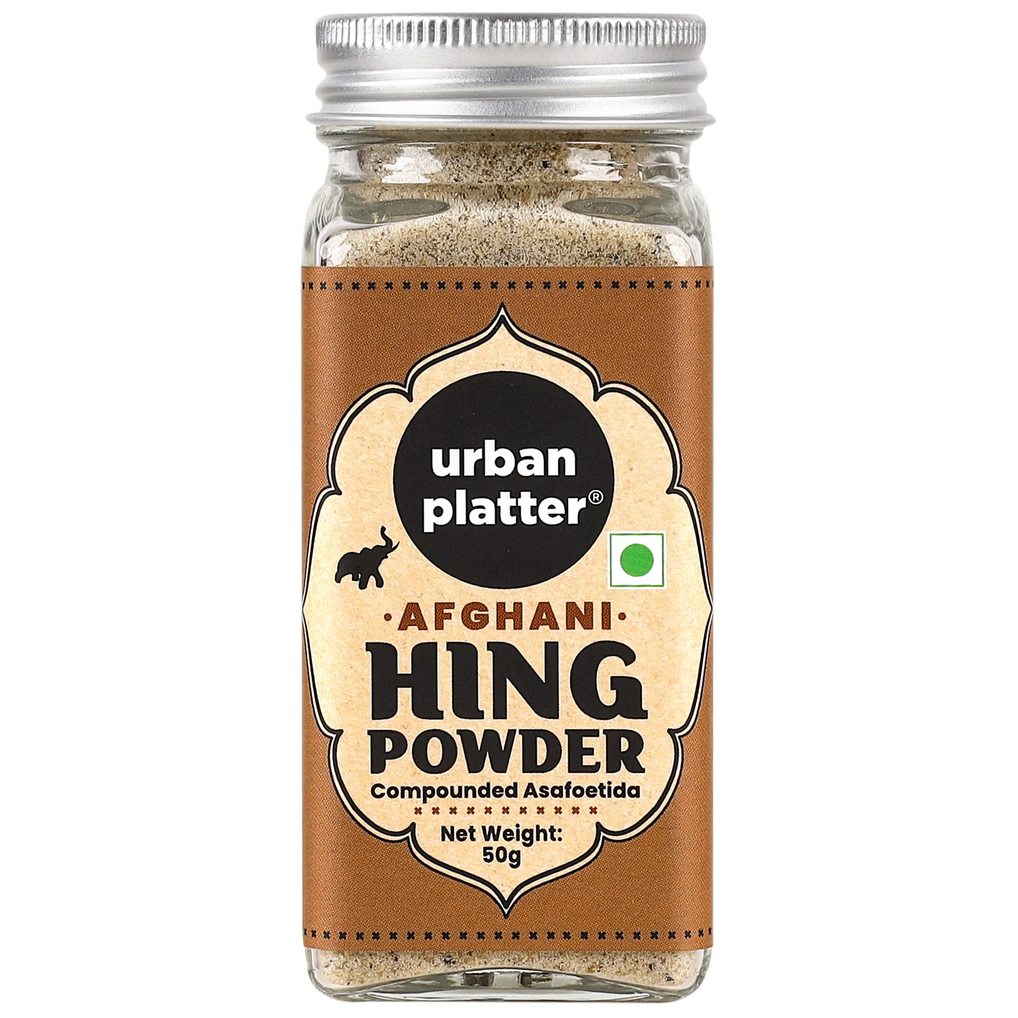 Premium Hing Powder, 50g (Compounded Asafoetida Powder | Tempering Essential | Natural Digestive Aid | Perfect for Daily Cooking)