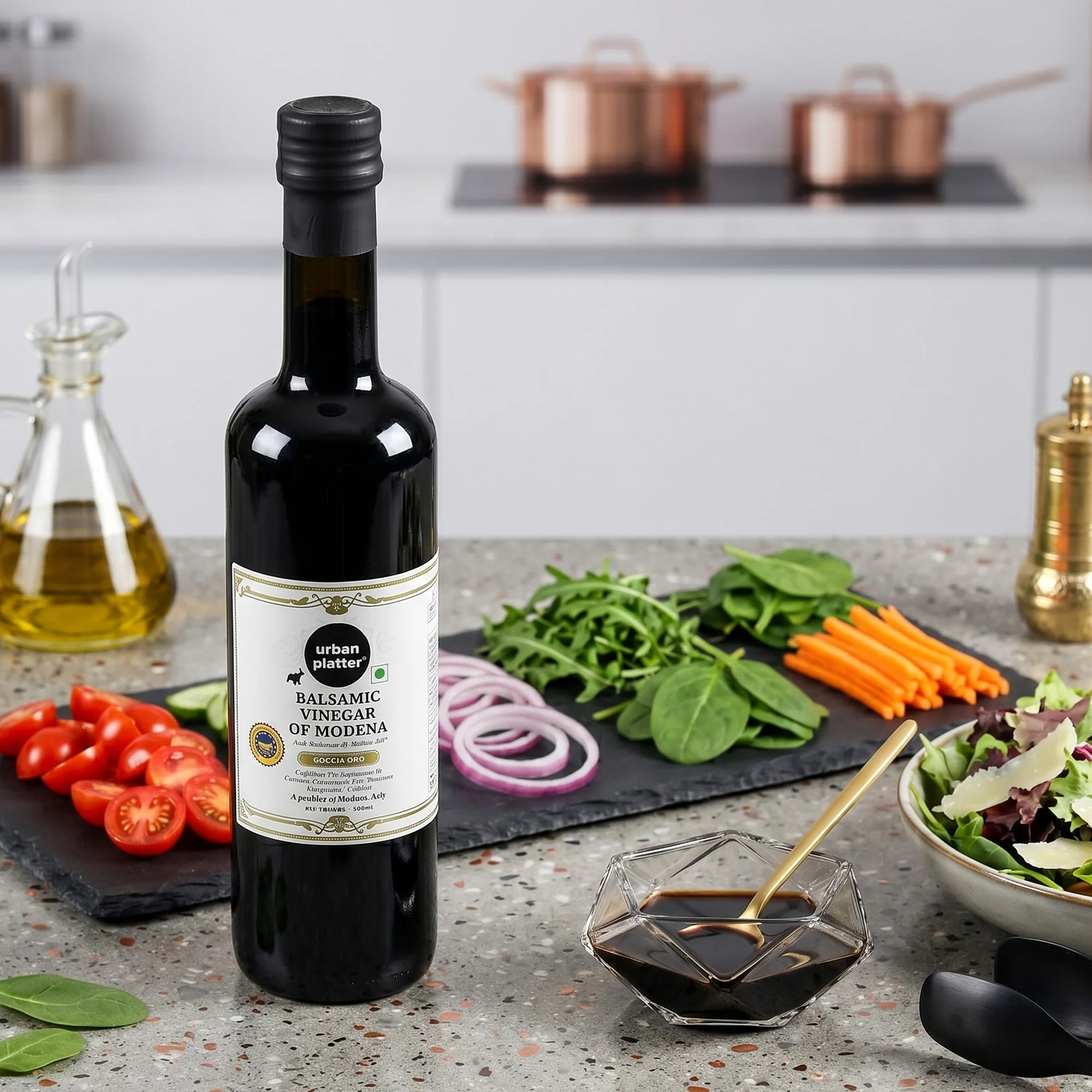 Italian Balsamic Vinegar of Modena Goccia Oro, 500ml (Aceto Balsamico di Modena IGP) - Image 4