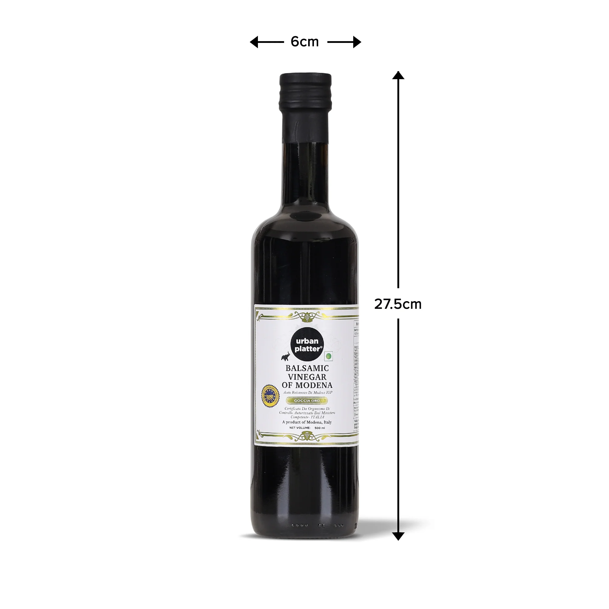 Italian Balsamic Vinegar of Modena Goccia Oro, 500ml (Aceto Balsamico di Modena IGP) - Image 6