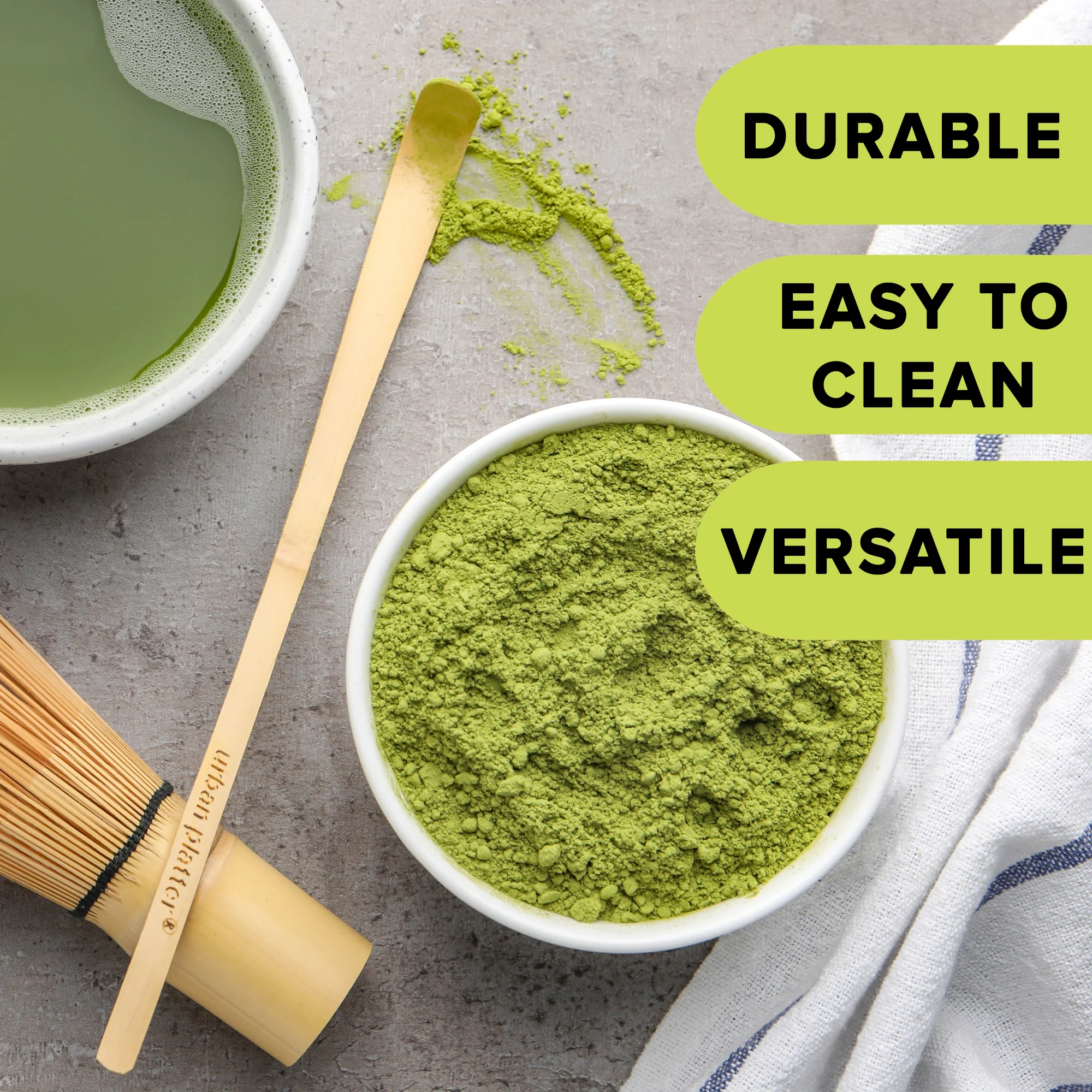 Japanese Bamboo Matcha Spoon, 1N (Chashaku | Green Tea Powder Scoop) - Image 5
