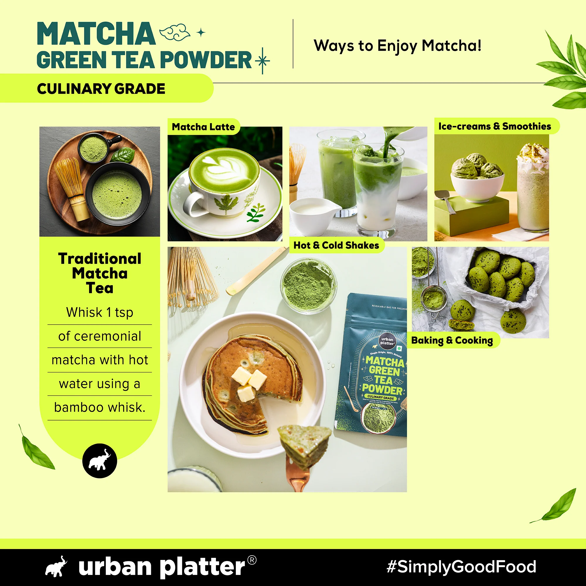 Japanese Culinary-grade Matcha Green Tea Powder (Sourced from Shizuoka, Japan | Stone-Ground) - Image 7