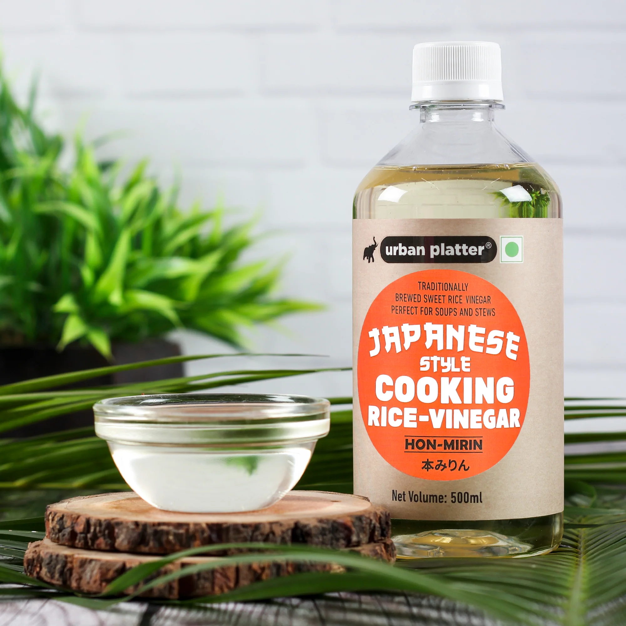 Japanese Style Cooking Rice Vinegar, 500ml (Traditionally Brewed, Sweet Rice Hon Mirin, Perfect for Soups) - Image 4