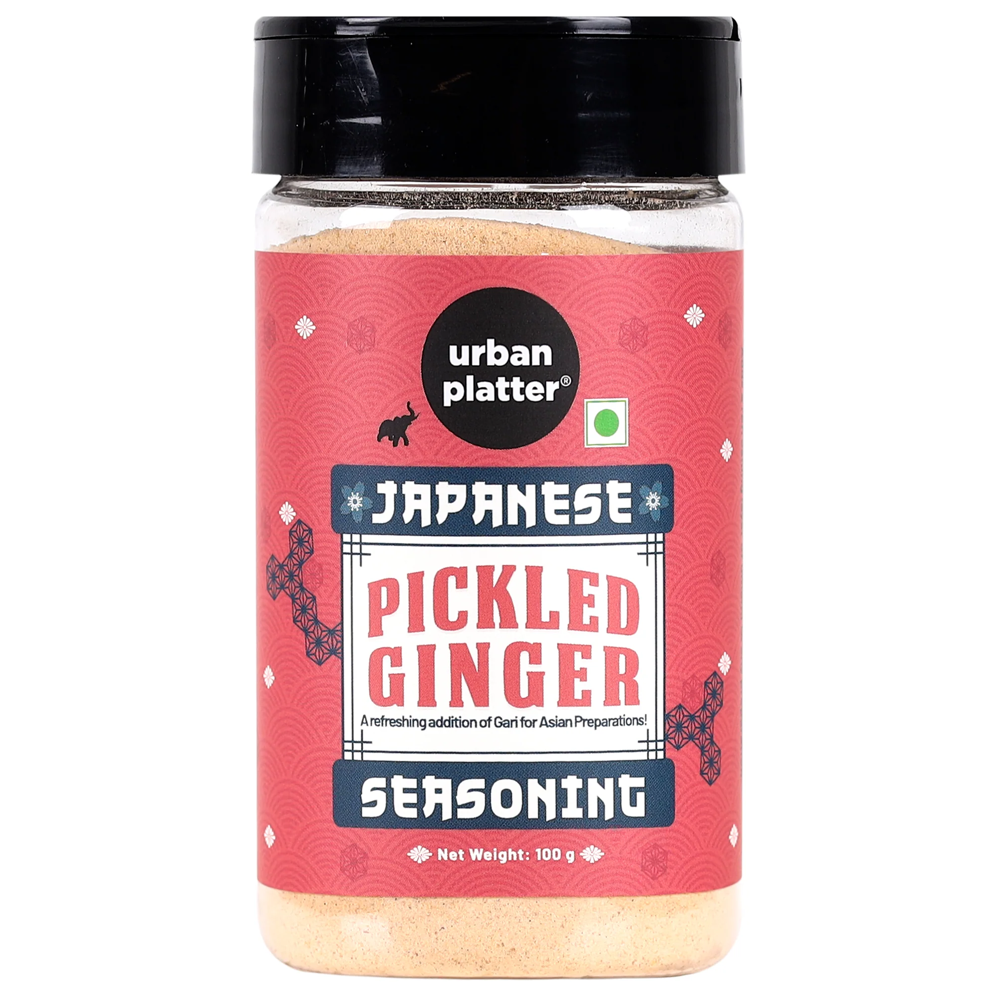 Japanese Pickled Ginger Seasoning, 100g (Sushi, Use to Flavor Mayo, No MSG, Asian Seasoning)