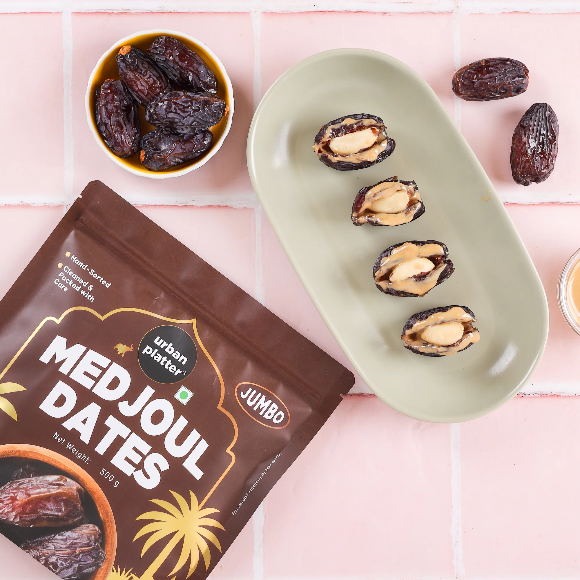 Jumbo Medjoul Dates, 250g (Hand-Sorted | Large-Sized & Succulent | Ideal for Premium Snacking & Festive Gifting) - Image 5