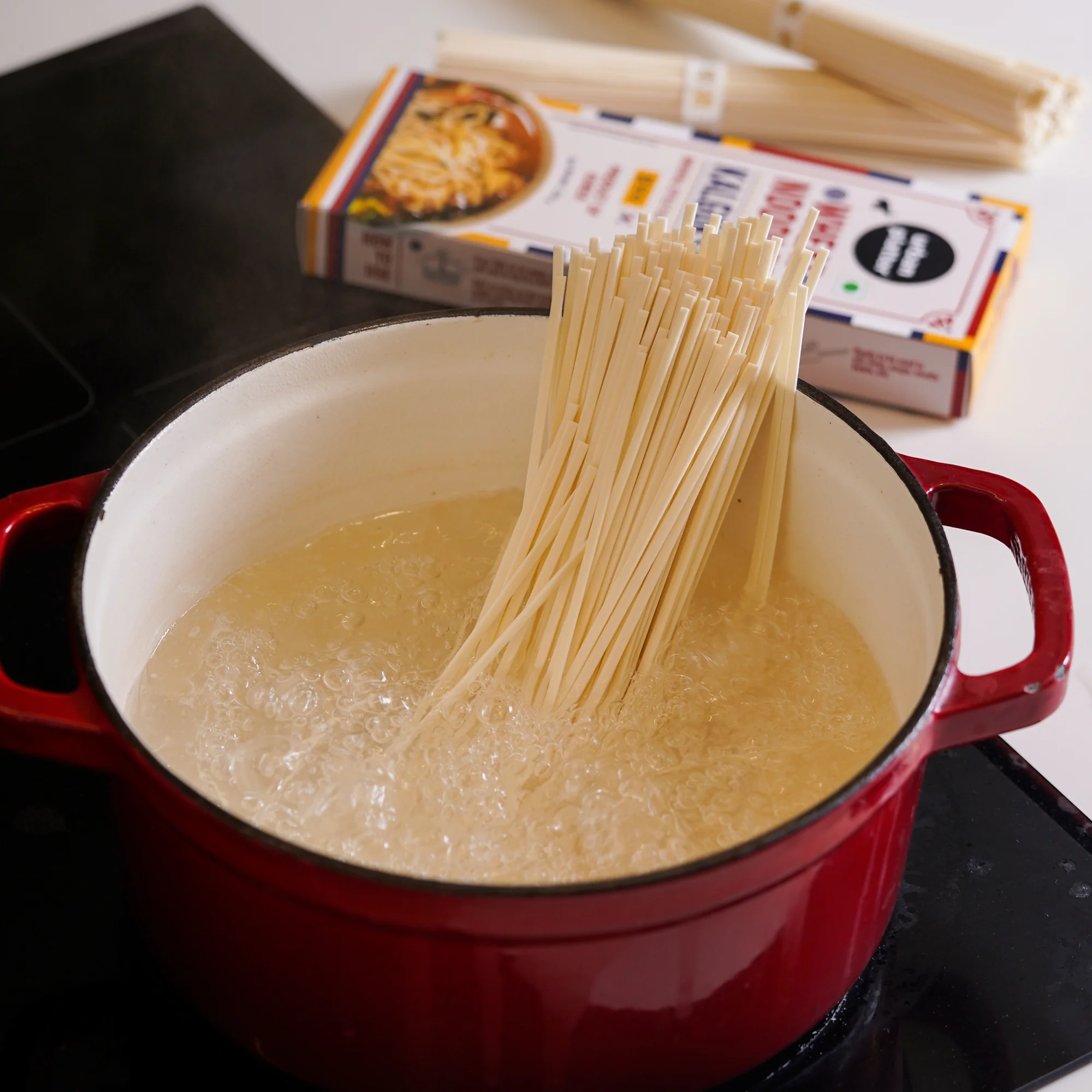 Kalguksu Wheat Noodles, 250g (Flat Korean Soup Noodles | Thick & Chewy Texture | Ideal for Brothy & Comfort Dishes) - Image 5