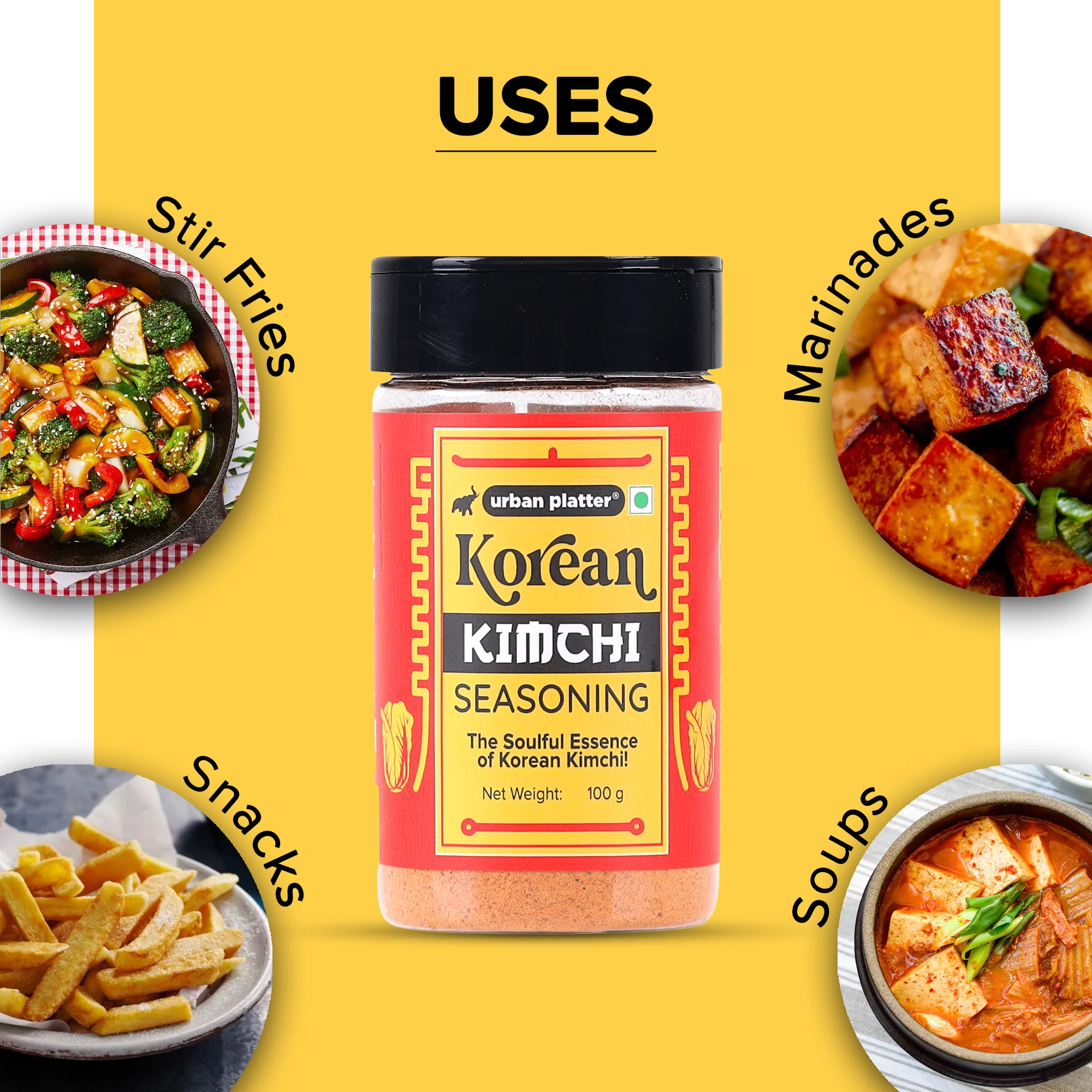 Korean Kimchi Seasoning, 100g (Plant-Based | Authentic Kimchi-Inspired | Signature Korean-Style Flavour) - Image 6