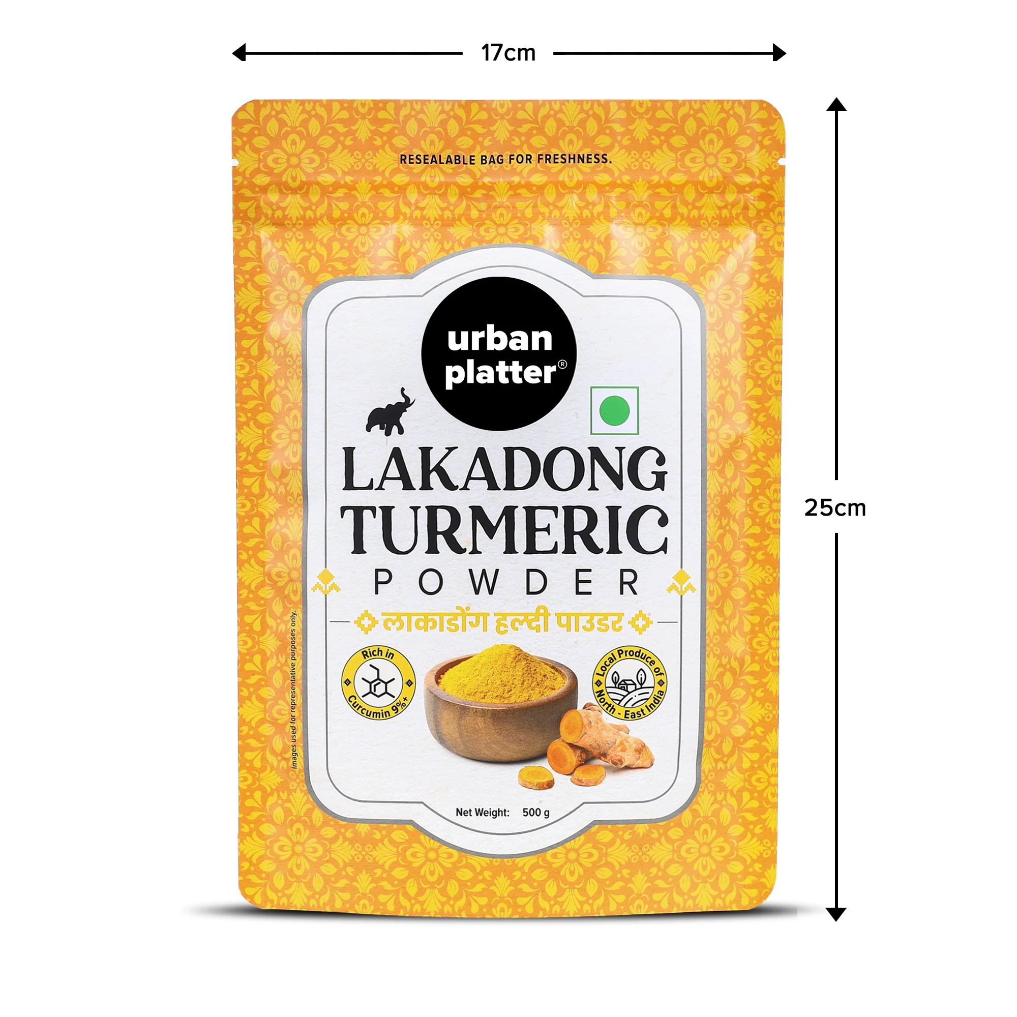 ⁠Lakadong Turmeric, 500g (High-Curcumin | Sourced from Meghalaya) - Image 9