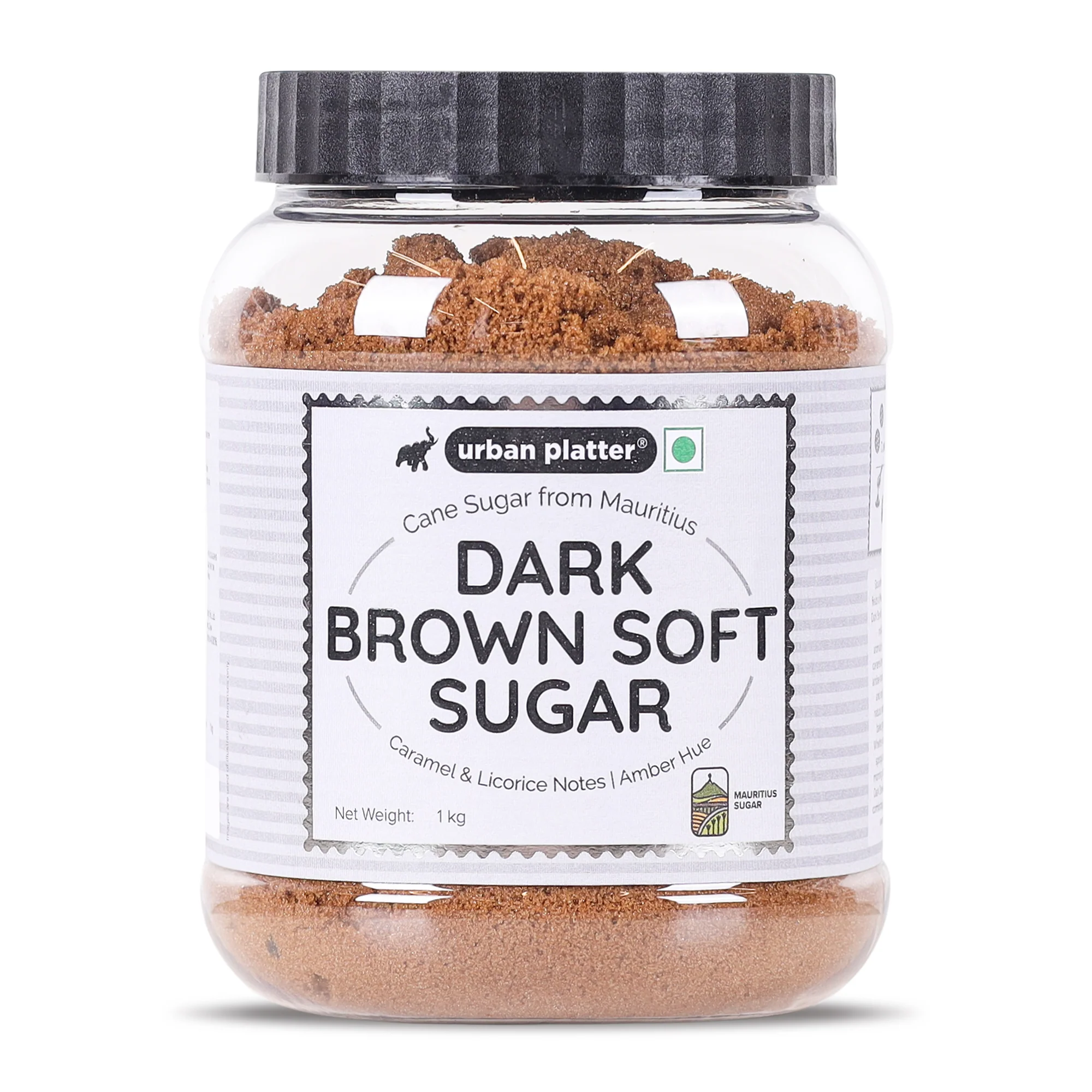 Mauritian Dark Brown Soft Sugar, 1kg (Moist & Caramel-like | Ideal for Cookies, Cakes & Sauces)