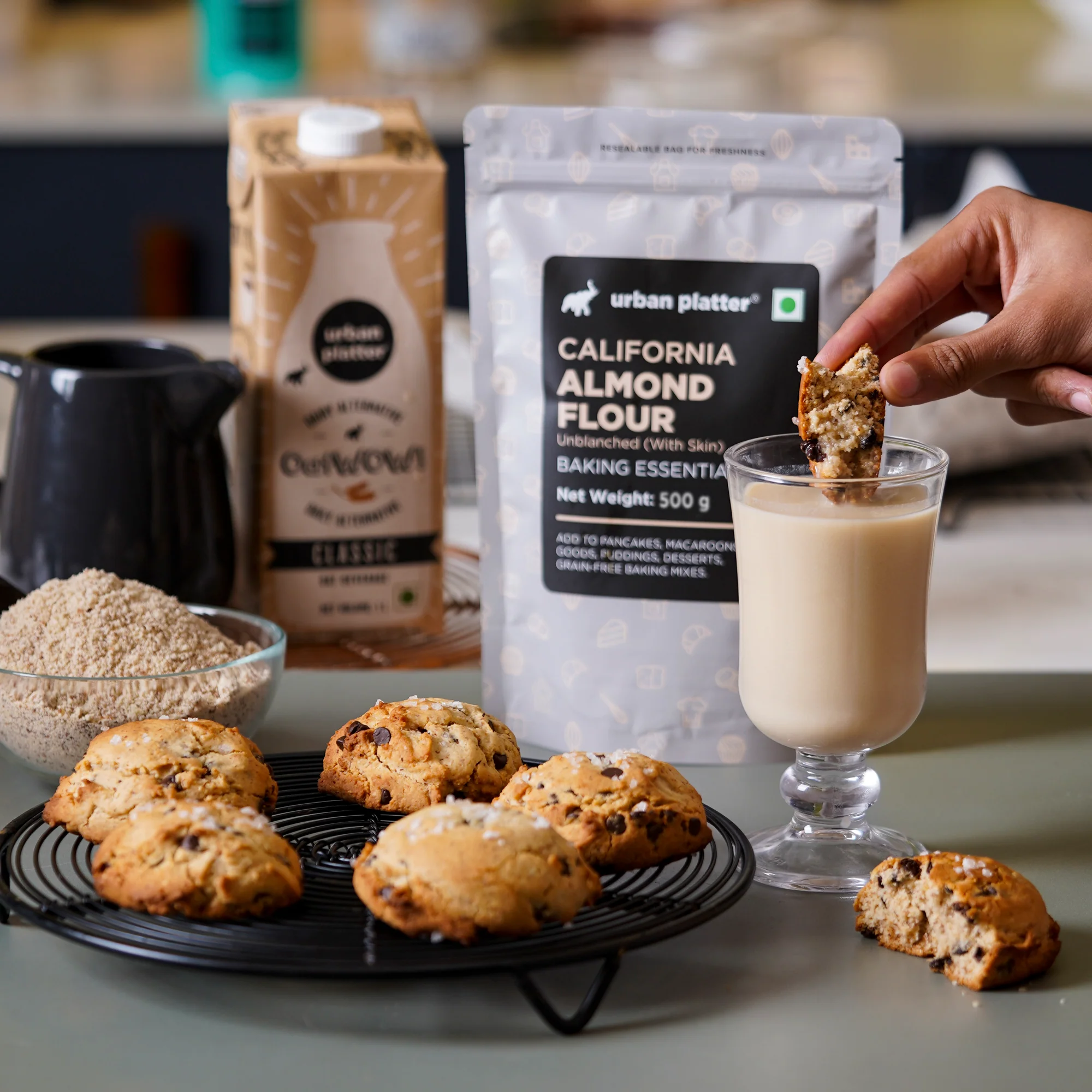 Natural Almond Flour, 500g (Naturally Gluten-free, Low-Carb, Unblanched, Ideal for Baking & Keto Recipes) - Image 6
