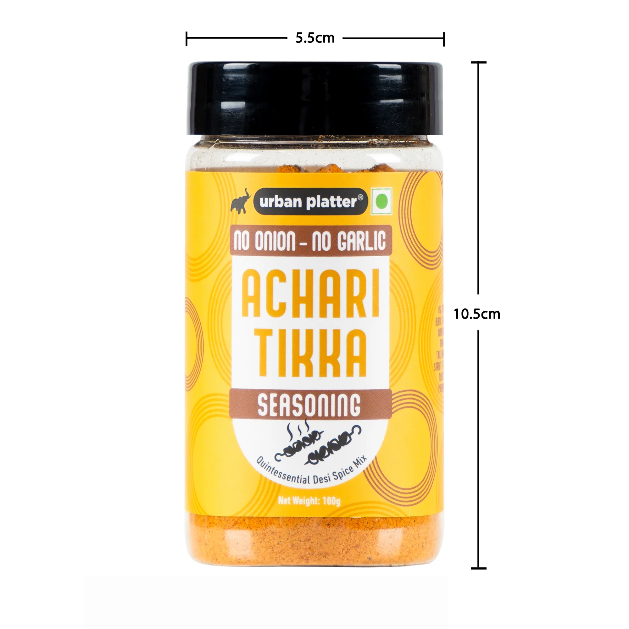 Jain Achari Tikka Seasoning, 100g (Sprinkle on Makhana & Chips, Traditional Spice Blend) - Image 6