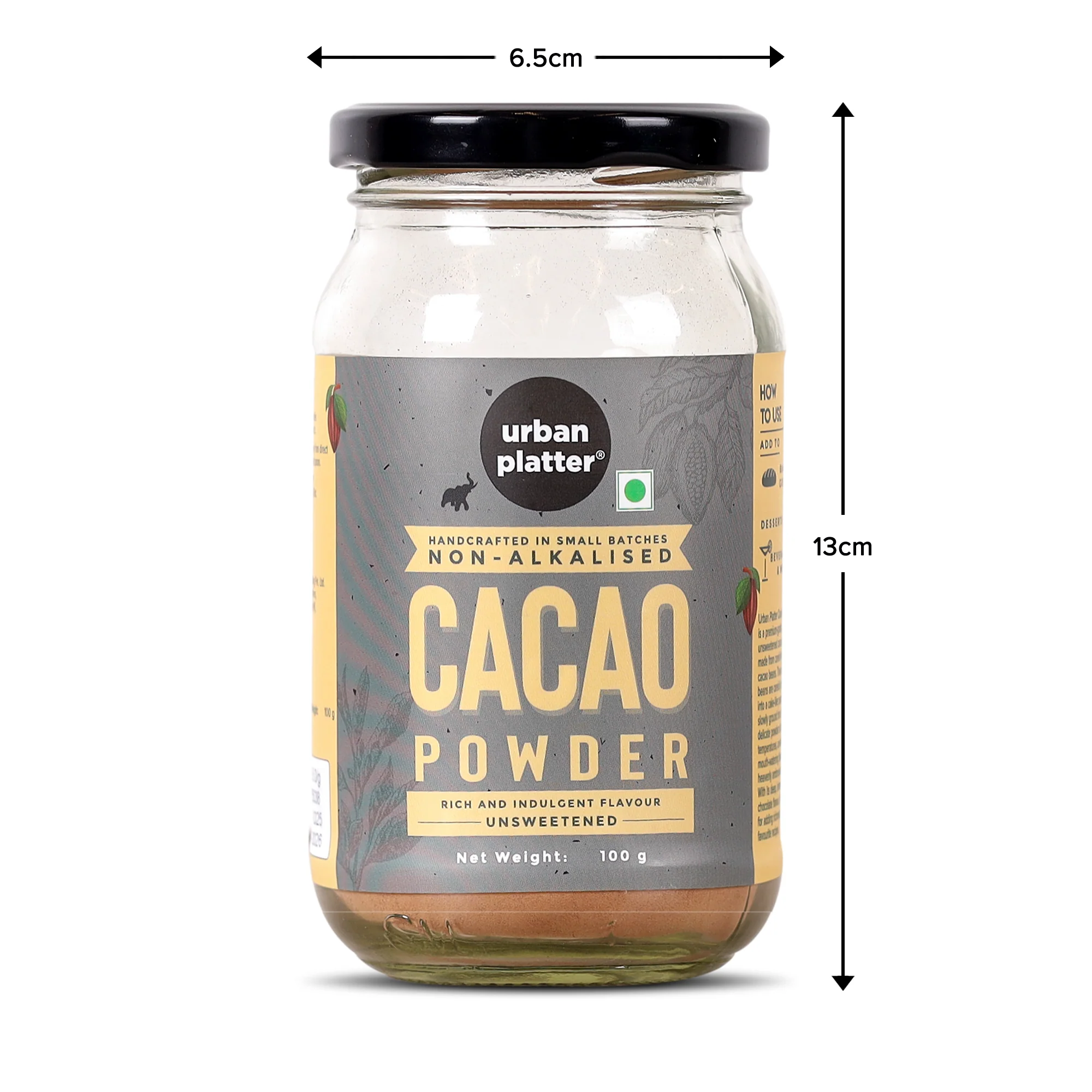 Non-Alkalized Cacao Powder, 100g - Image 11
