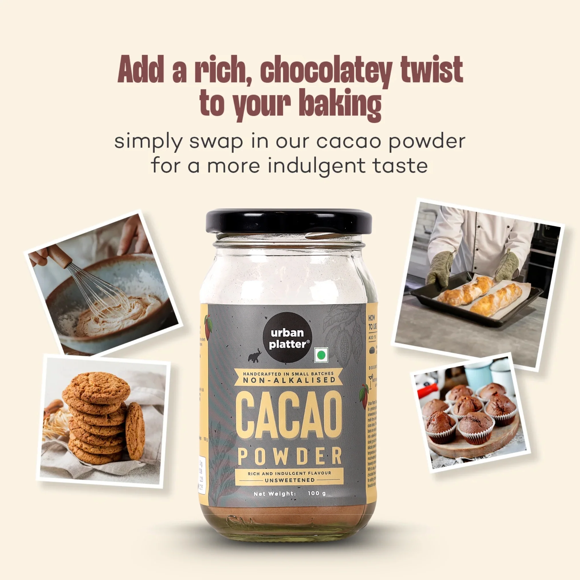 Non-Alkalized Cacao Powder, 100g - Image 8