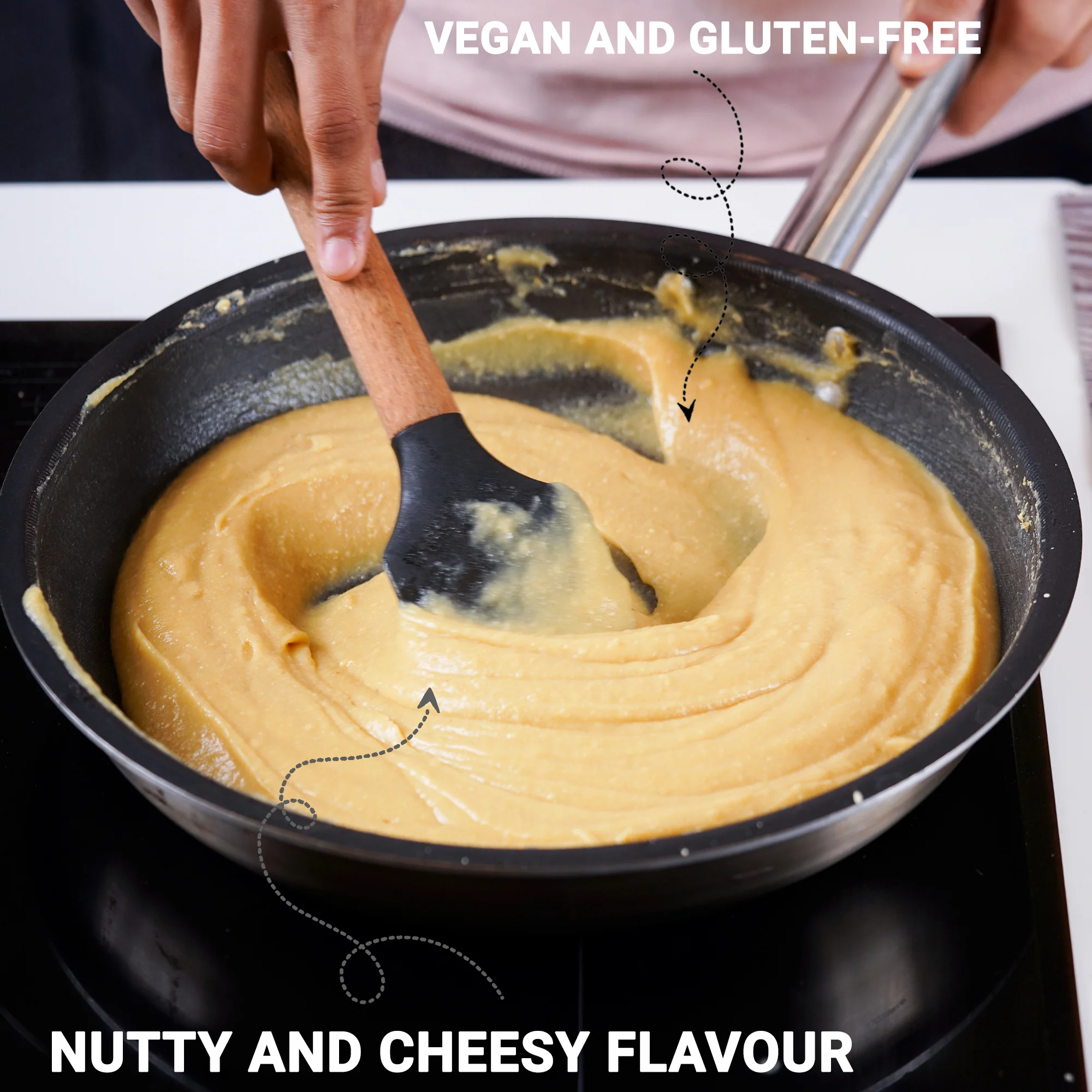 Nutritional Yeast Flakes, 1kg (Rich in Vitamin B12, Gluten-free, Perfectly Plant-Based Nutty and Cheesy Nooch, Savoury Seasoning) - Image 5