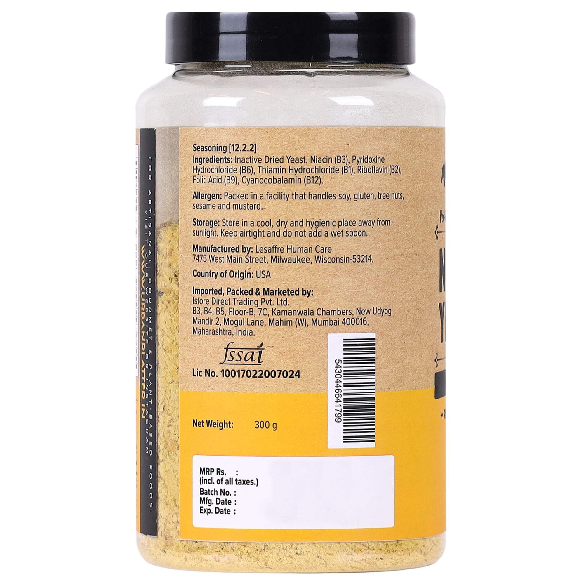 Nutritional Yeast Flakes, 300g (Rich in Vitamin B12, Gluten-free, Perfectly Plant-Based Nutty and Cheesy Nooch, Savoury Seasoning) - Image 3