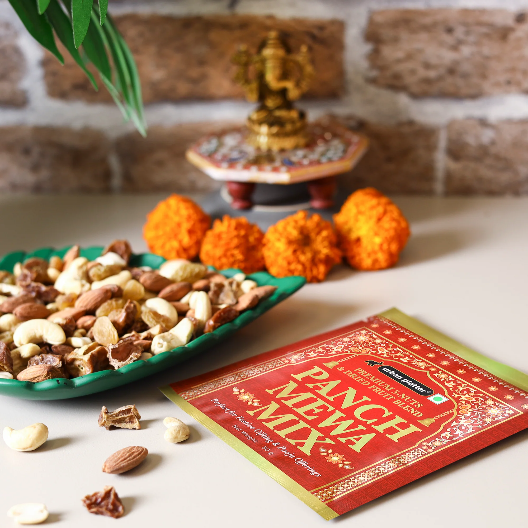 Panch Mewa Mix, 50g (Premium 5-Nuts & Dried Fruits Blend | Perfect for Festive Gifting & Pooja Offerings | Healthy Snacking) - Image 5