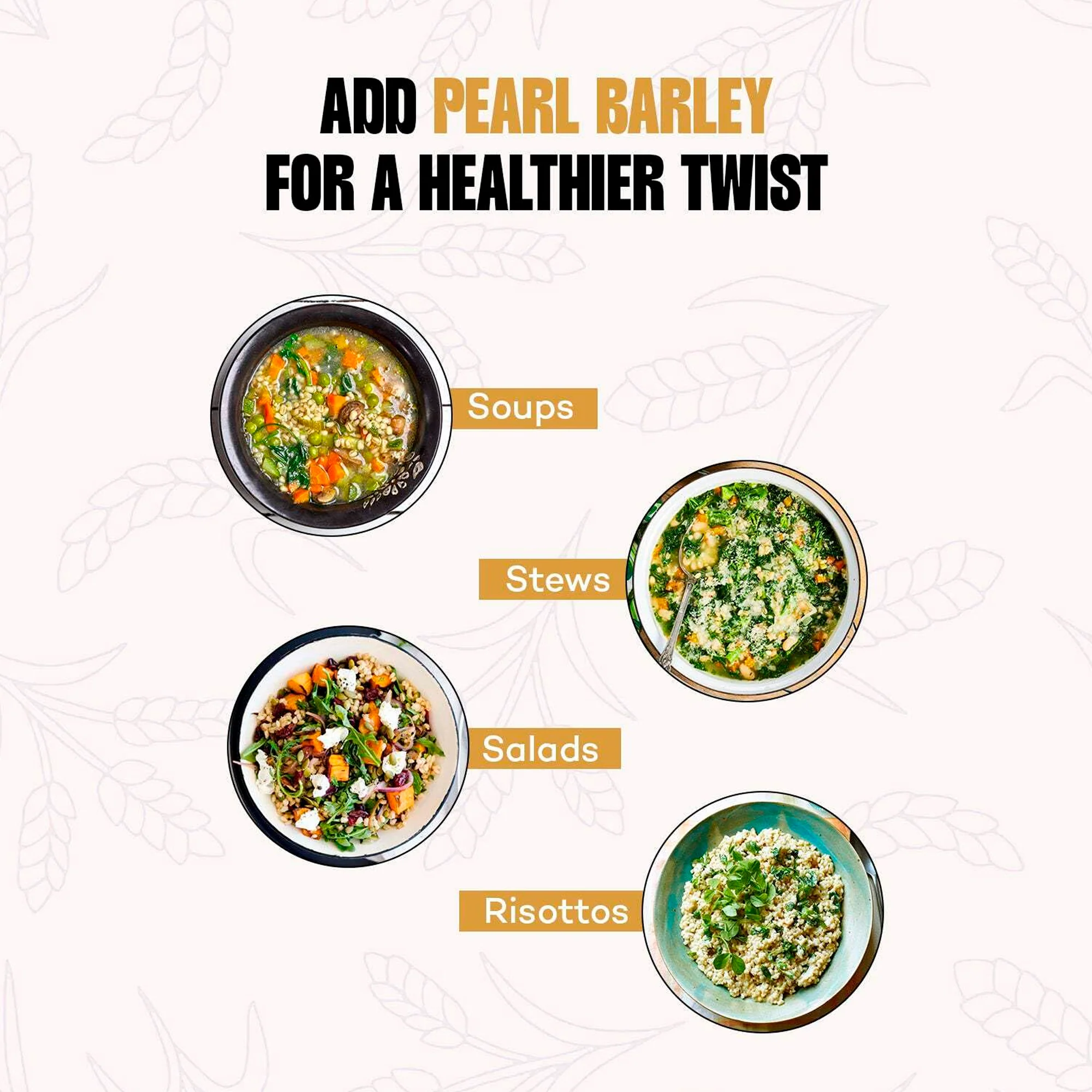 Pearl Barley (Jau), 1Kg [All Natural & Fiber-rich] - Image 6