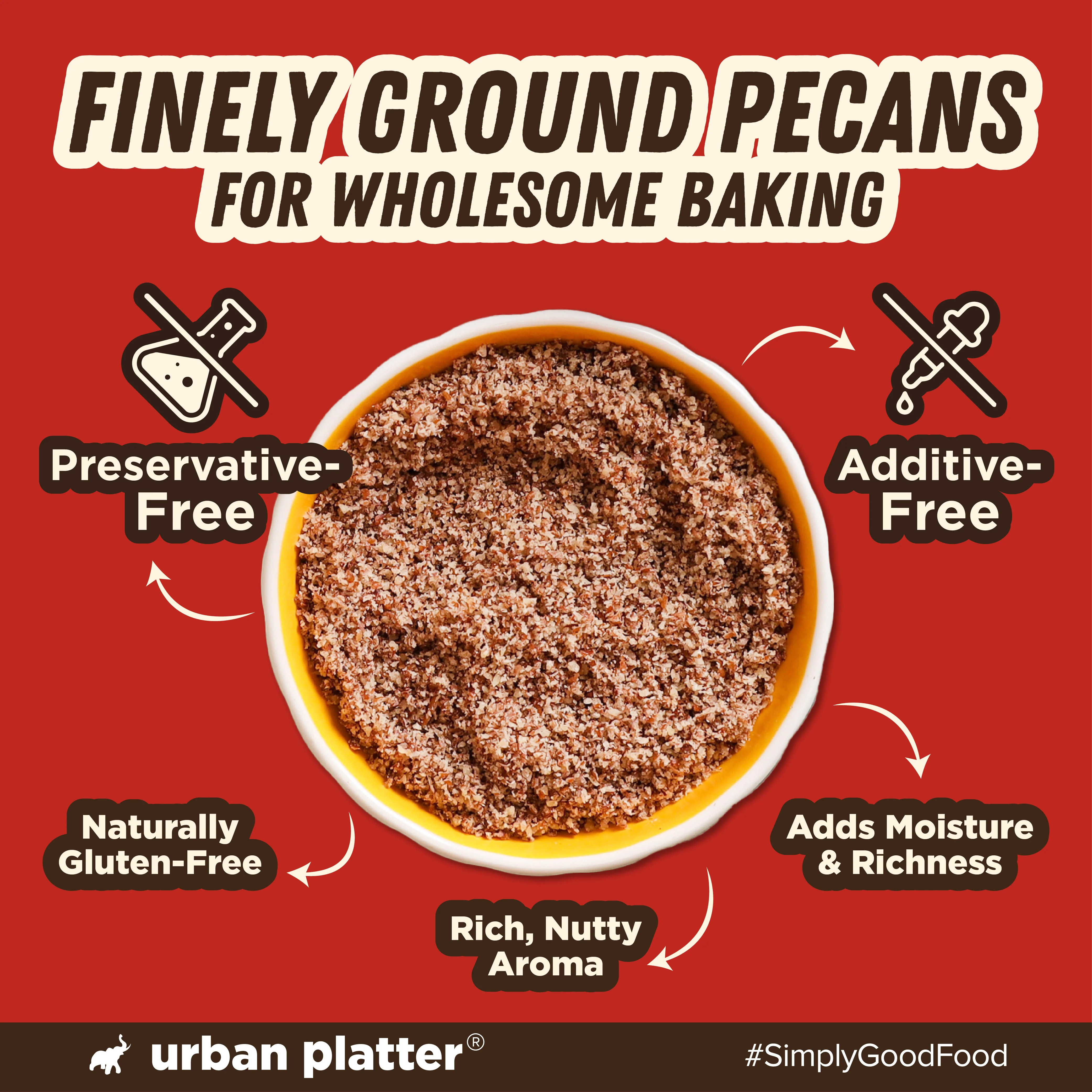 Pecan Flour, 200g (Imported from the USA | Ideal for Baking & Desserts) - Image 4