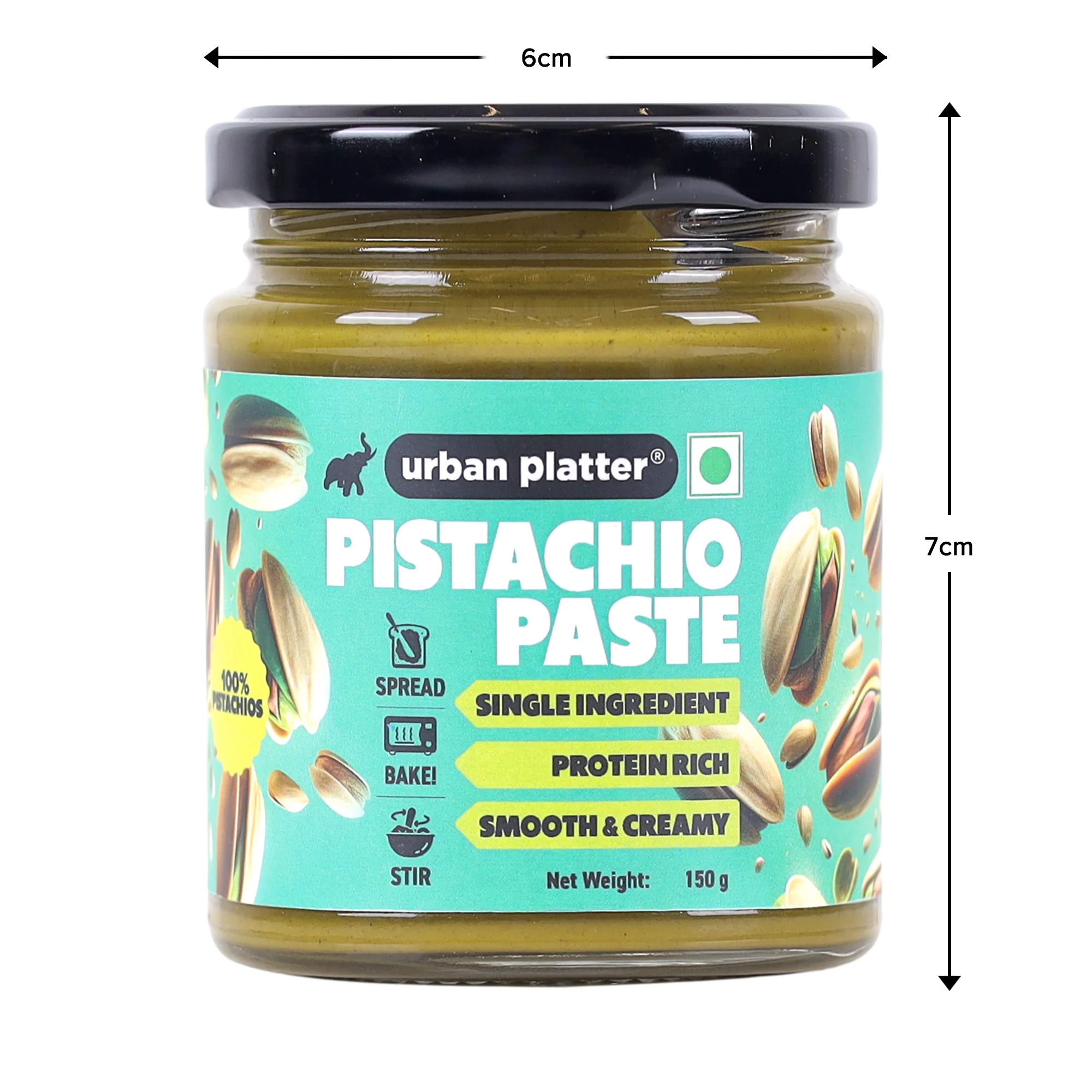 Pishori Pistachio Paste, 150g (Pure Pista Butter) - Image 9