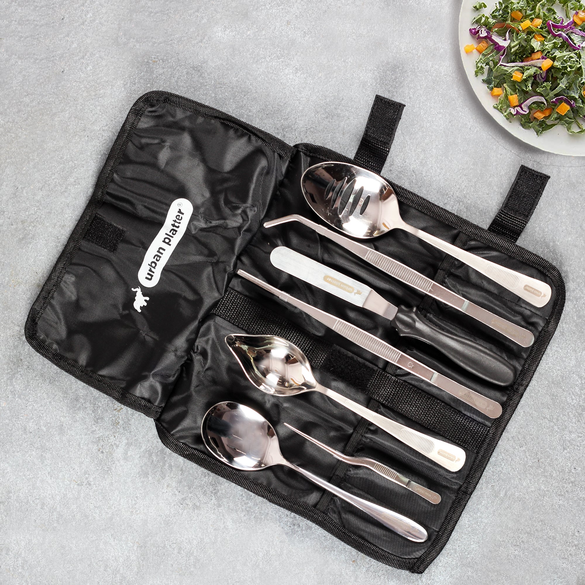 Professional Chef's Plating Kit - 7 Piece Stainless Steel Culinary Art Set - Image 4