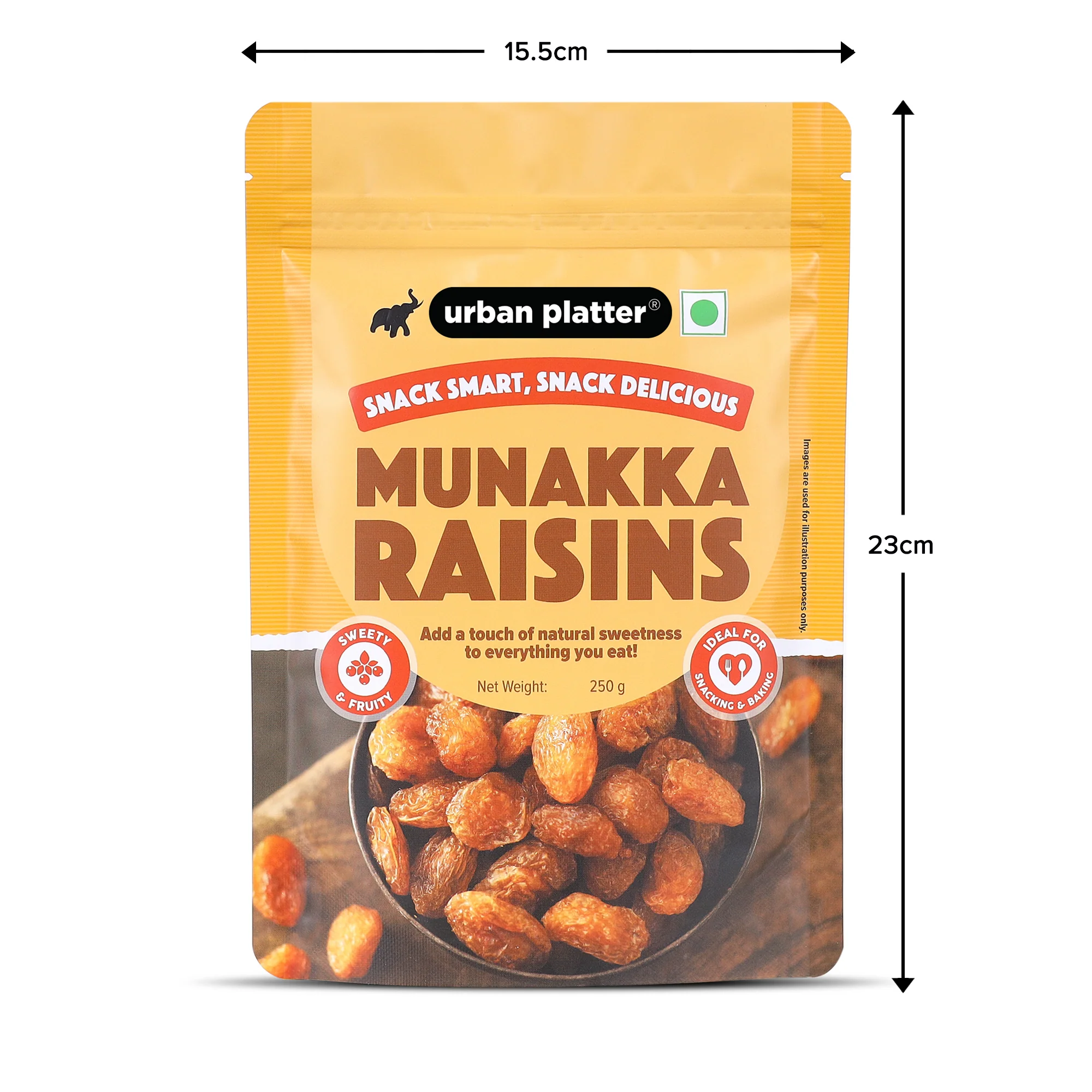 Premium Munakka Raisins, (Naturally Sweet & Juicy | Rich in Antioxidants | Contain seeds | Ayurveda Superfood) - Image 5