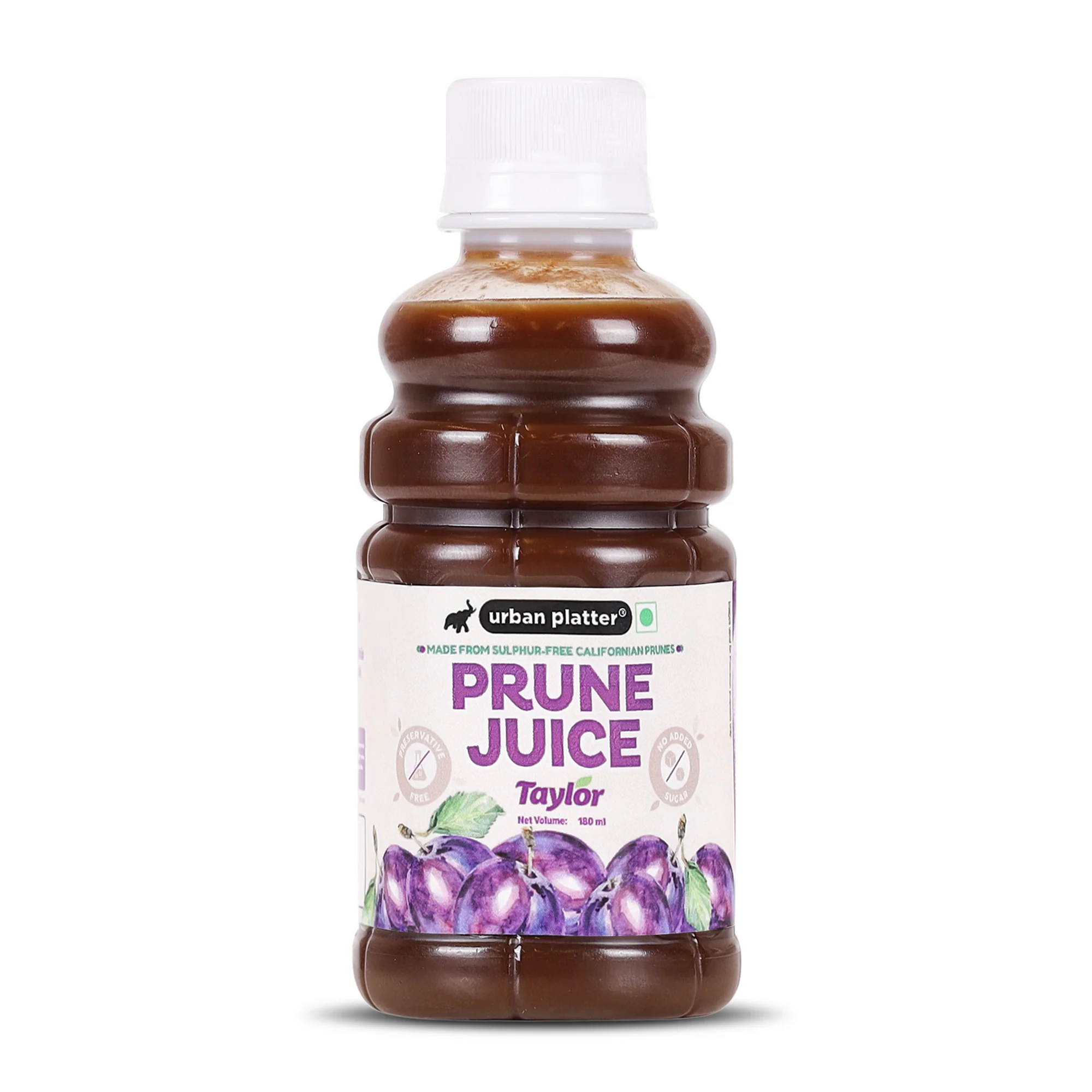Pure California Prune Juice 180ml, (No Added Sugar | Natural Digestive Support | Source of Antioxidants & Potassium | Preservative-Free)