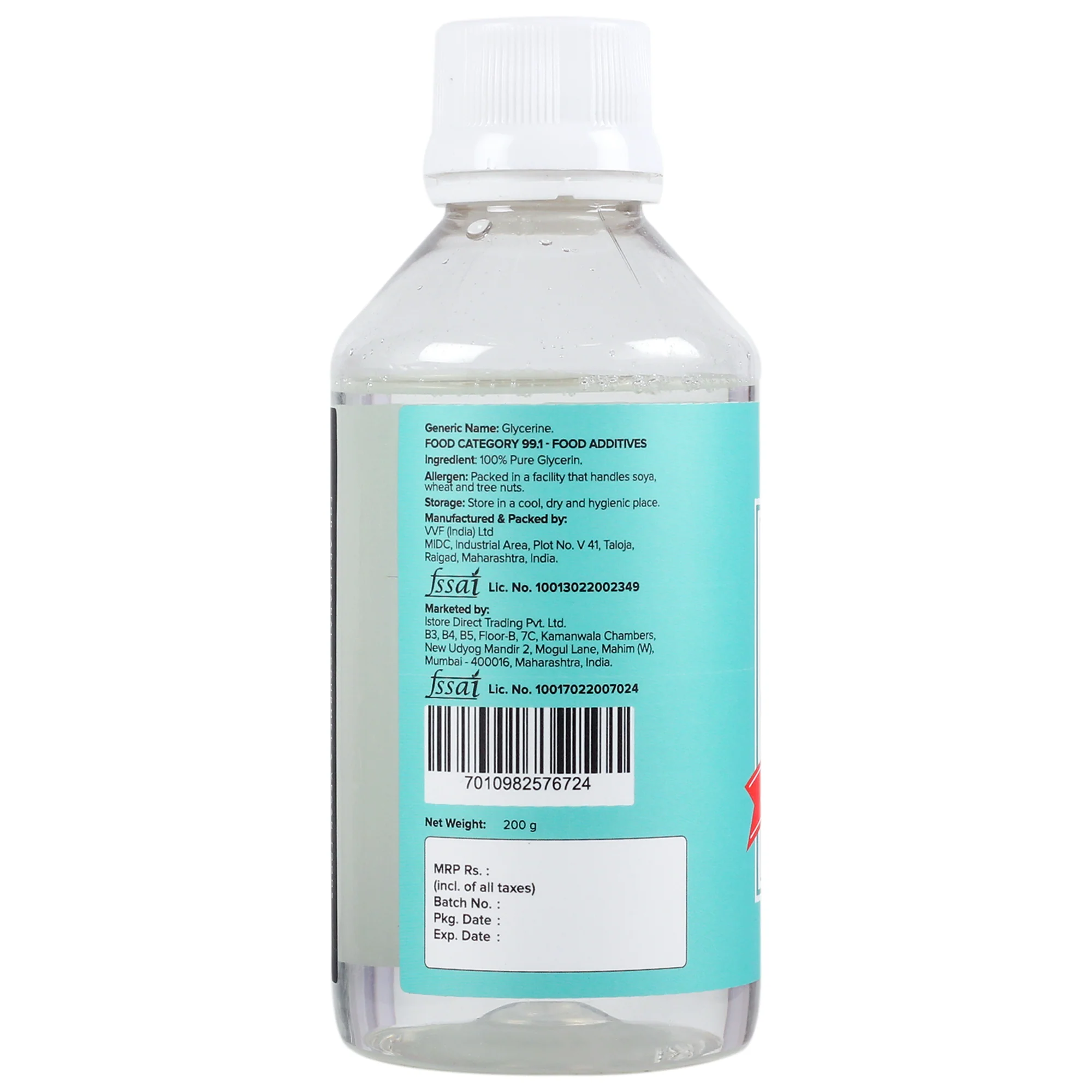 Pure Glycerin, 200g - Image 2