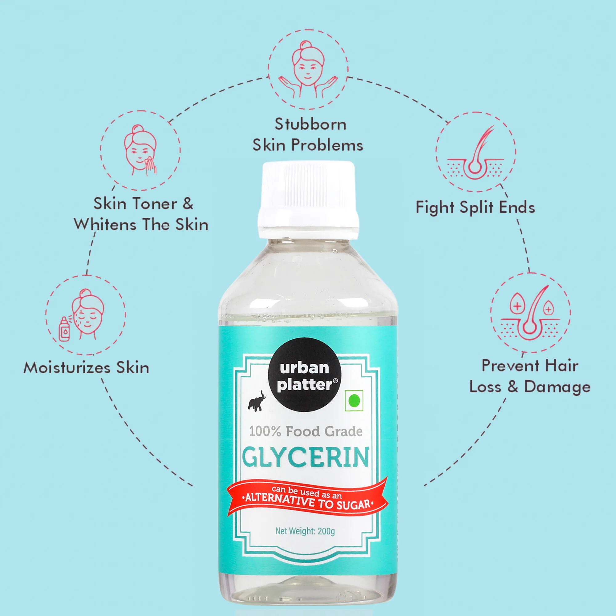 Pure Glycerin, 200g - Image 4