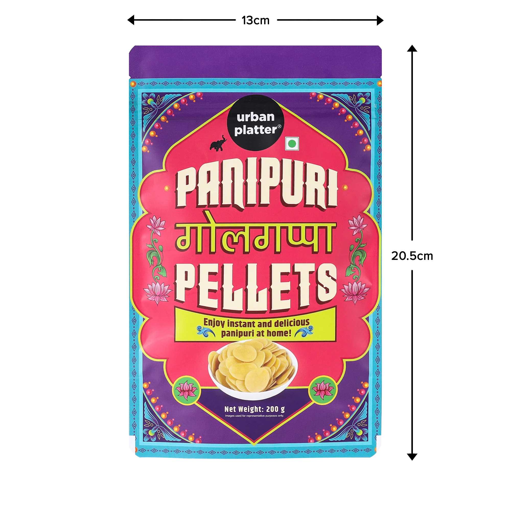 Ready-to-fry Dry Gol Gappa (Pani Puris) - Image 10