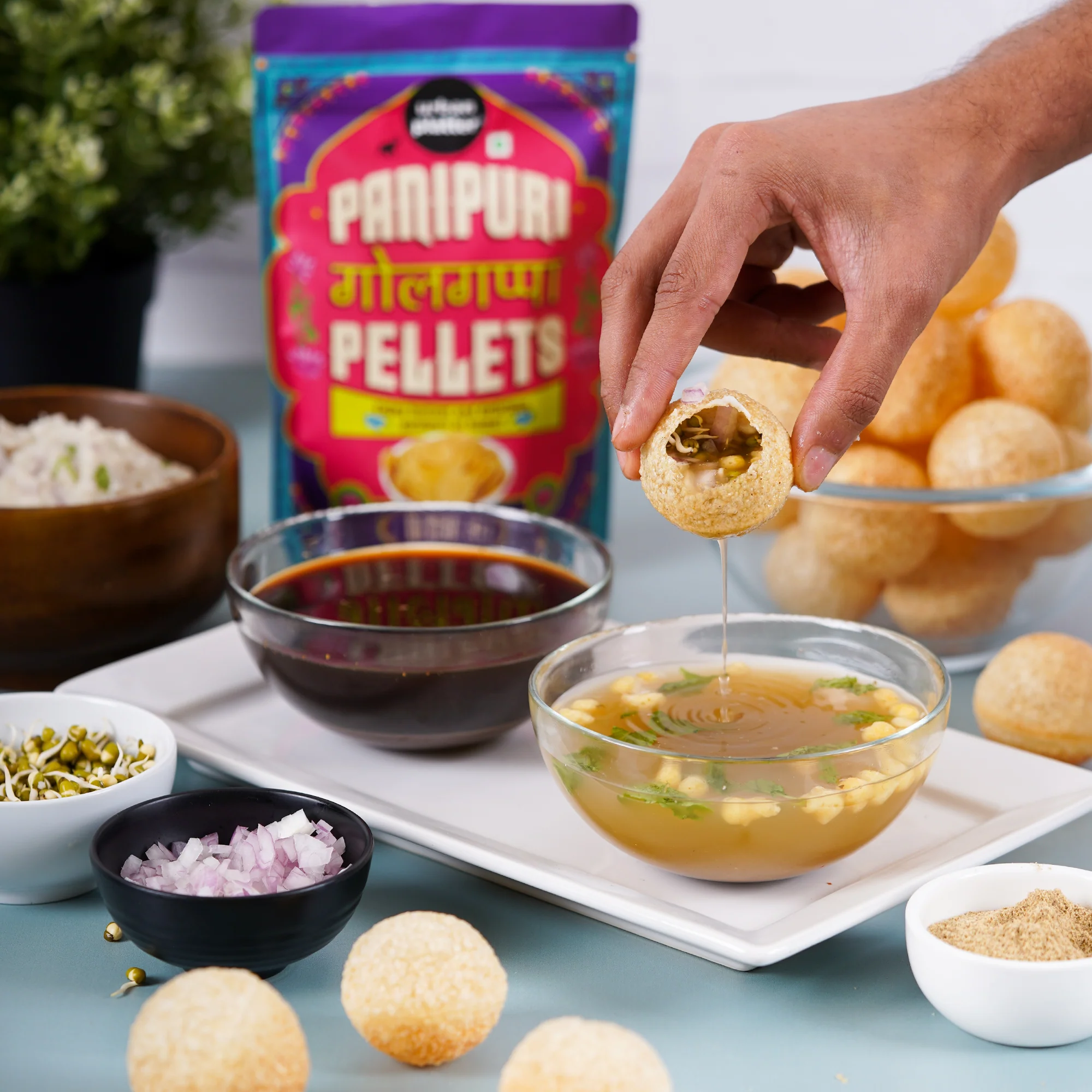Ready-to-fry Dry Gol Gappa (Pani Puris) - Image 6