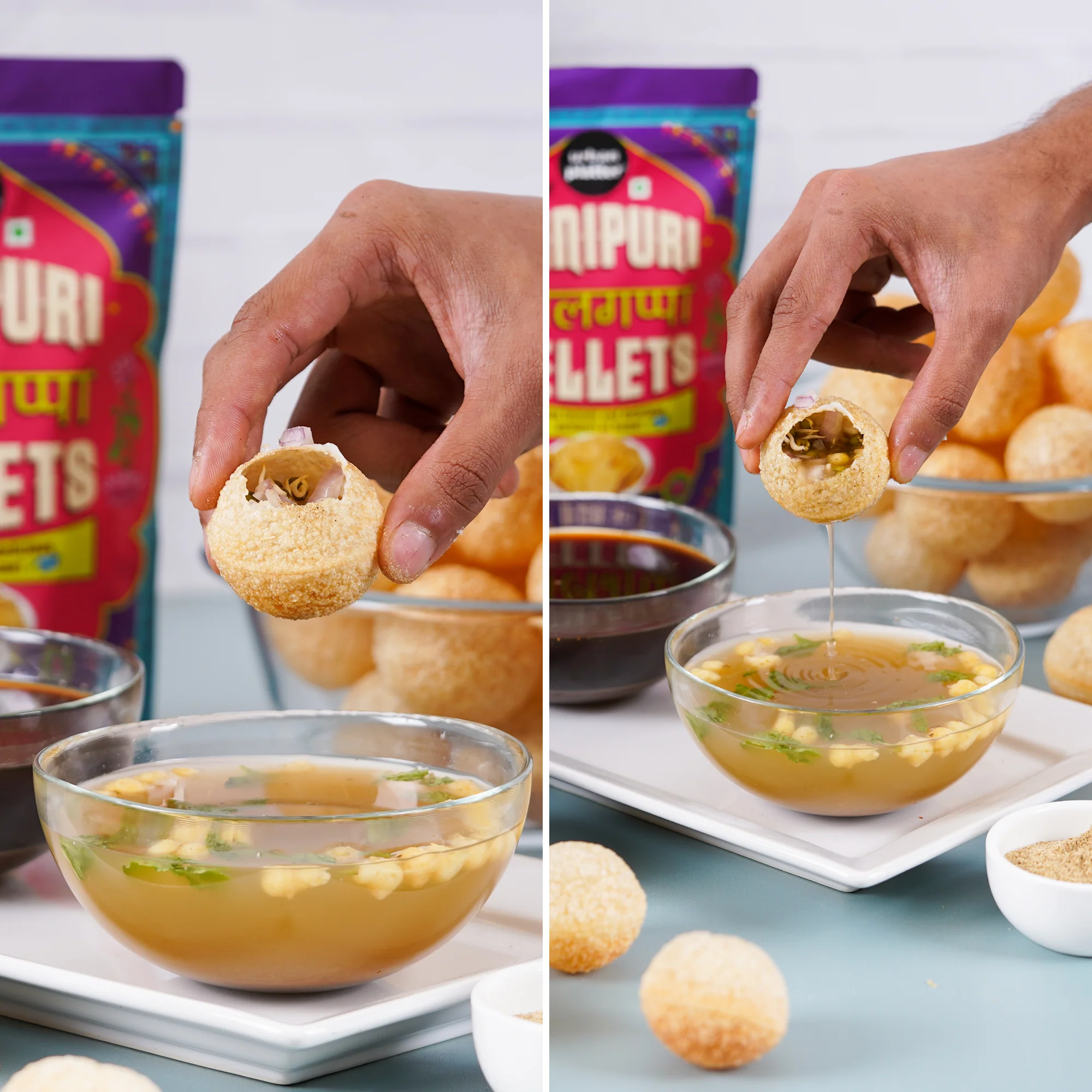 Ready-to-fry Dry Gol Gappa (Pani Puris) - Image 7